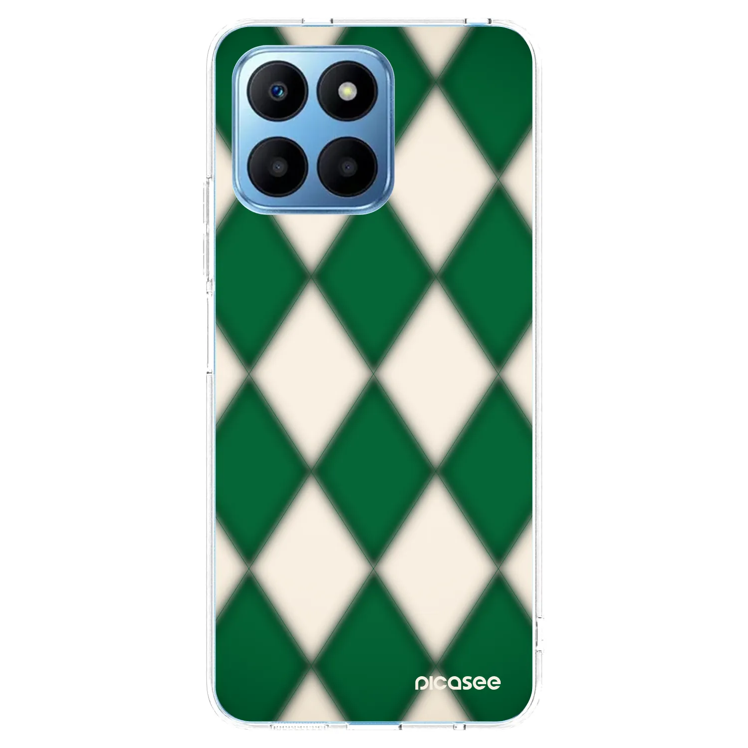 Picasee silikonska prozirna maskica za Honor 70 Lite - Emerald Diamond