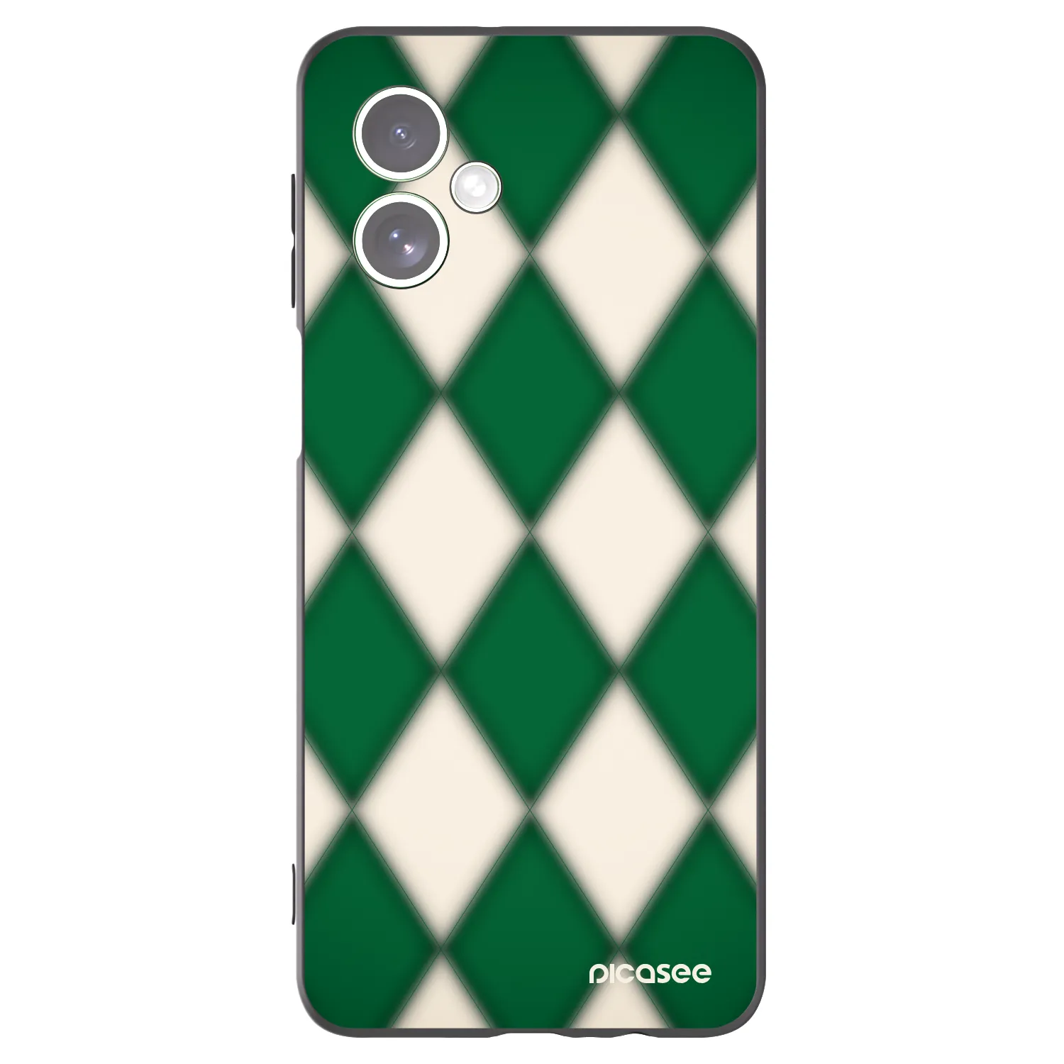 Picasee crna silikonska maskica za Motorola Moto G54 5G - Emerald Diamond