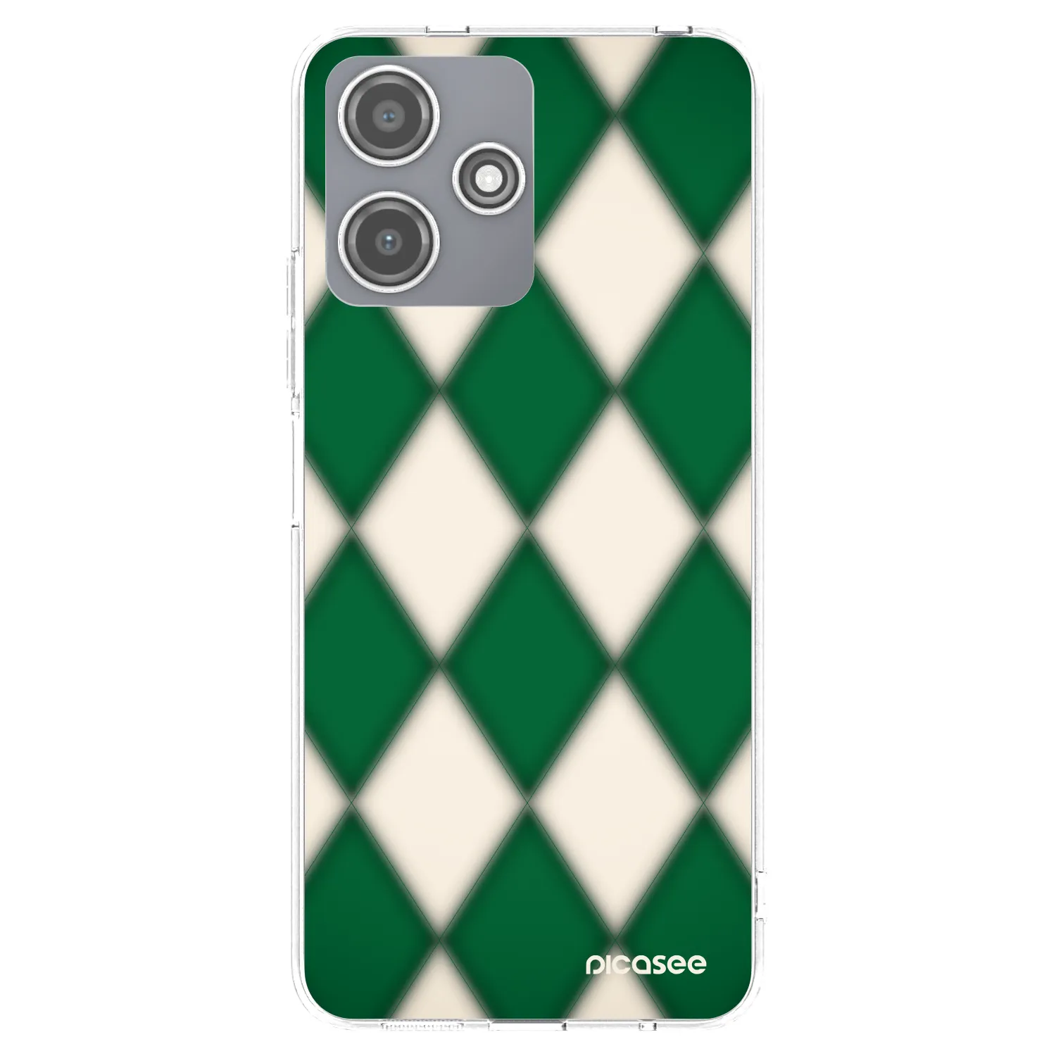 Picasee silikonska prozirna maskica za Xiaomi Redmi 12 5G - Emerald Diamond