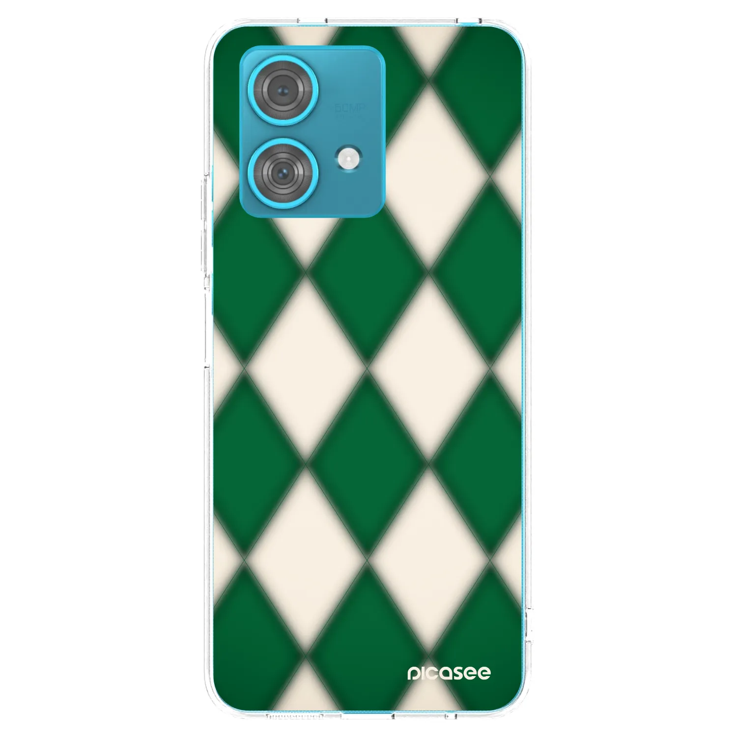 Picasee silikonska prozirna maskica za Motorola Edge 40 Neo - Emerald Diamond