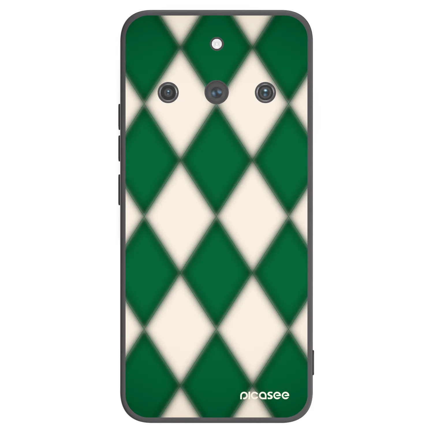 Picasee crna silikonska maskica za Realme 11 Pro+ - Emerald Diamond