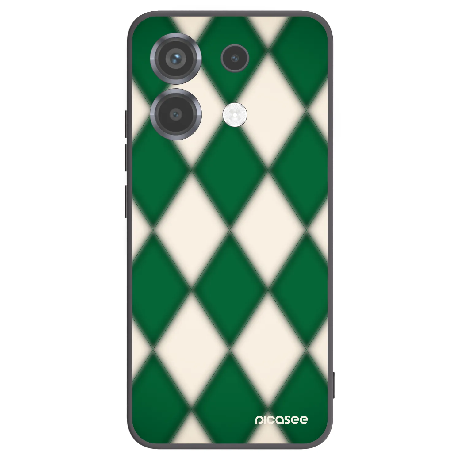 Picasee crna silikonska maskica za Xiaomi Poco X6 - Emerald Diamond