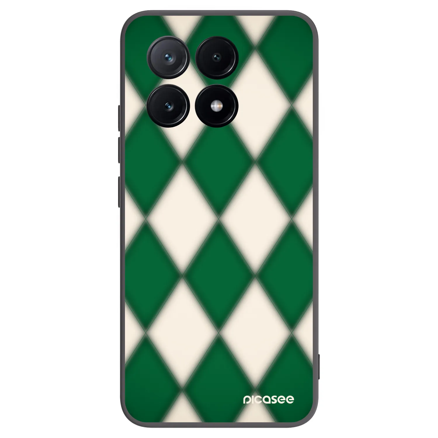 Picasee crna silikonska maskica za Xiaomi Poco X6 Pro - Emerald Diamond