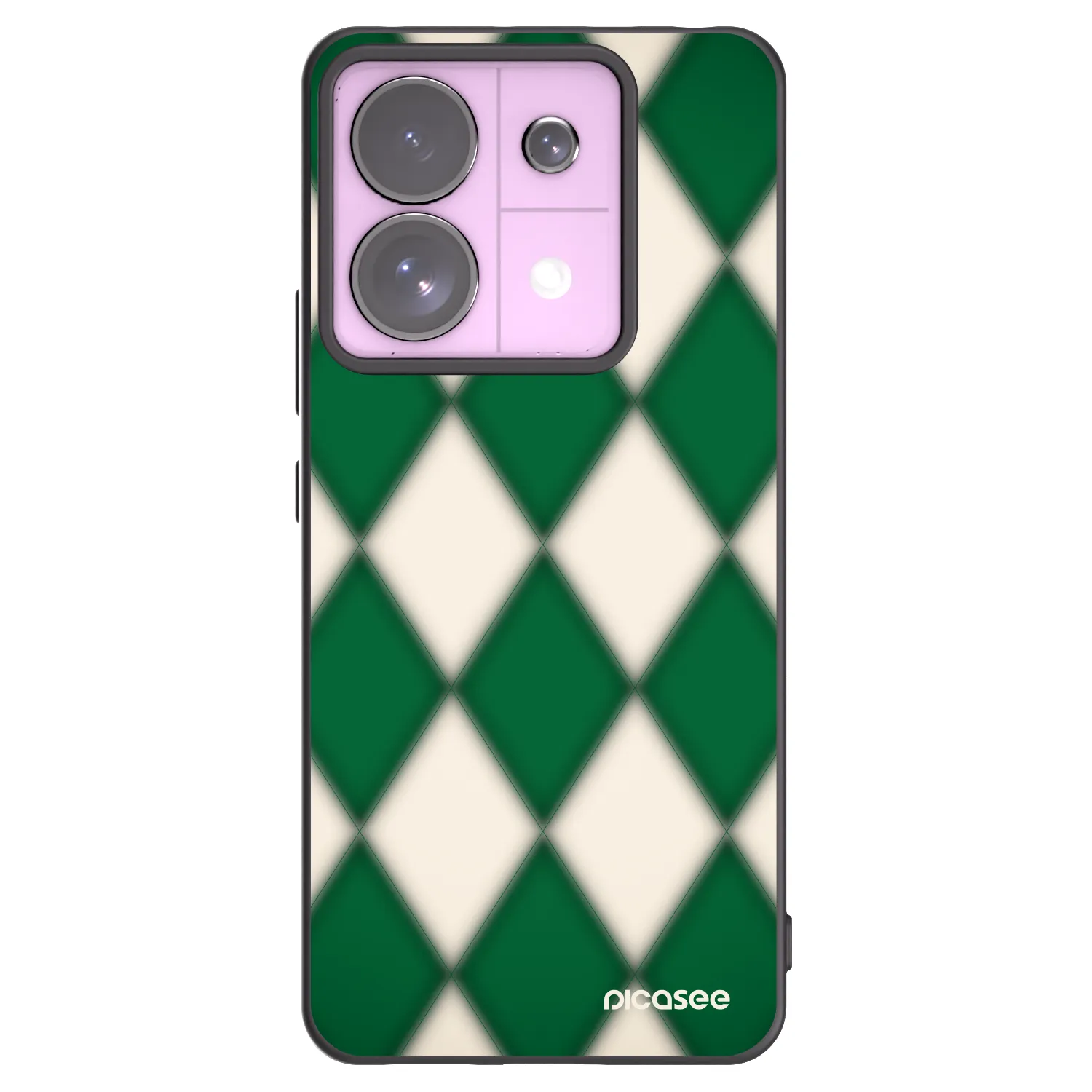 Picasee crna silikonska maskica za Xiaomi Redmi Note 13 Pro 5G - Emerald Diamond