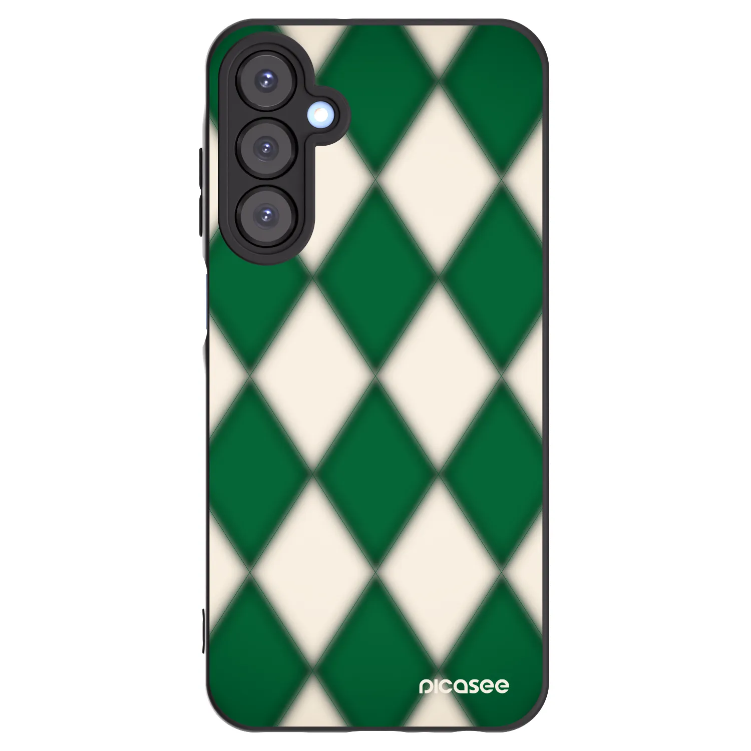 Picasee crna silikonska maskica za Samsung Galaxy A25 A256B 5G - Emerald Diamond