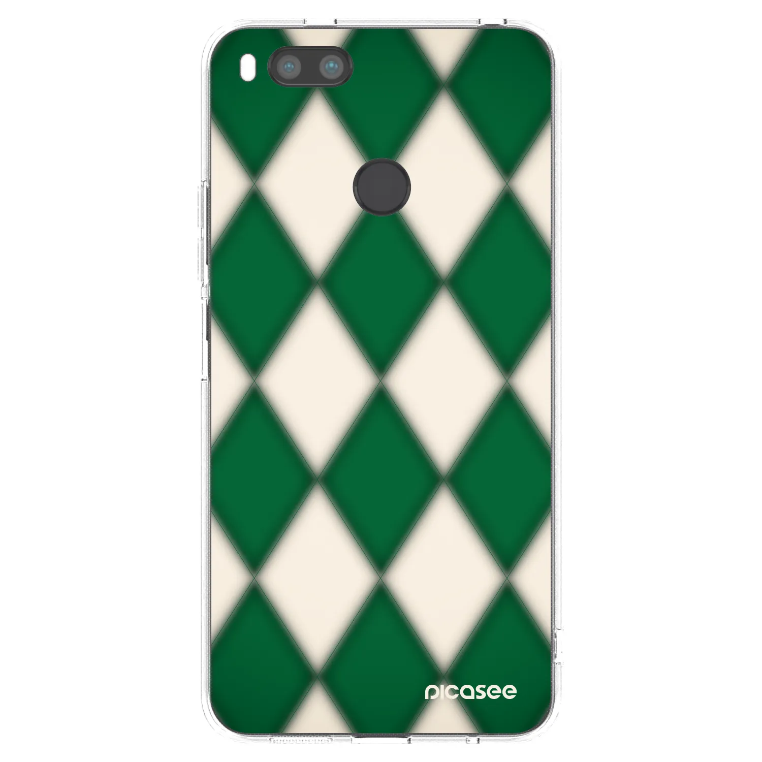 Picasee silikonska prozirna maskica za Xiaomi Mi A1 Global - Emerald Diamond