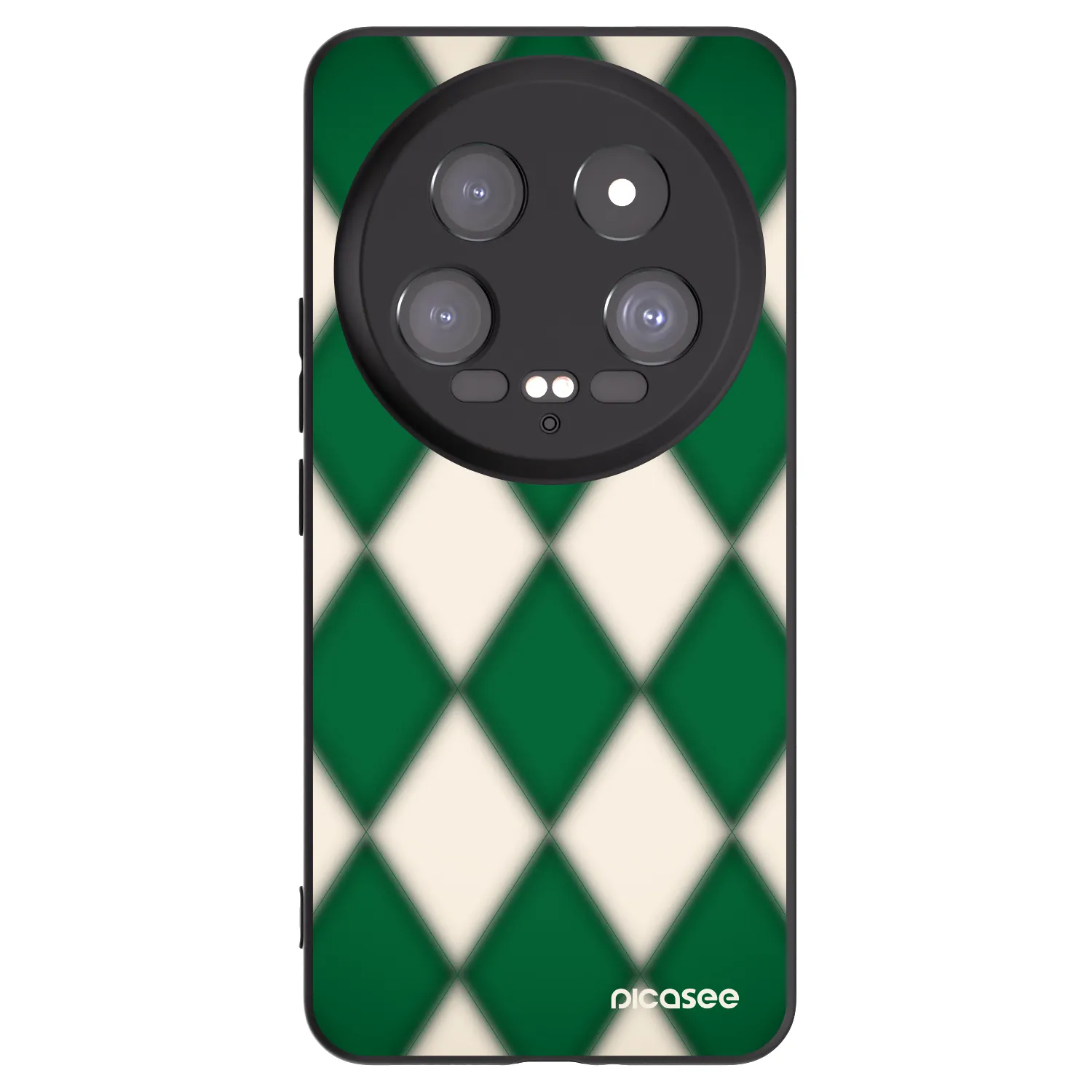 Picasee crna silikonska maskica za Xiaomi 14 Ultra - Emerald Diamond