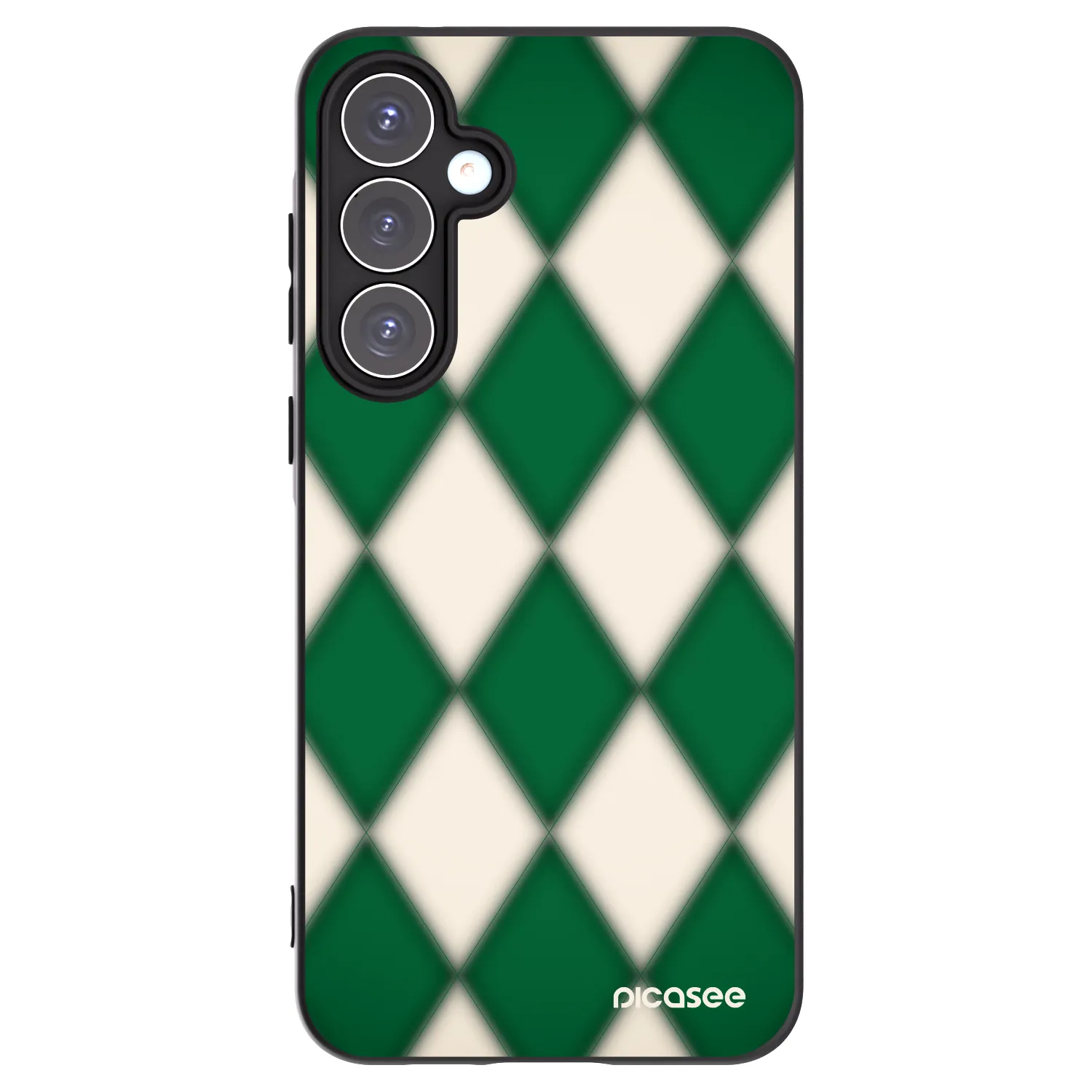 Picasee crna silikonska maskica za Samsung Galaxy A55 5G A556B - Emerald Diamond