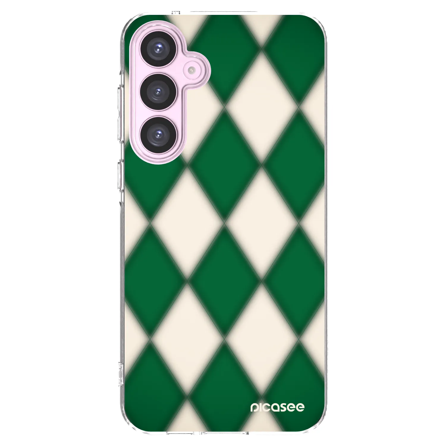 Picasee silikonska prozirna maskica za Samsung Galaxy A55 5G A556B - Emerald Diamond