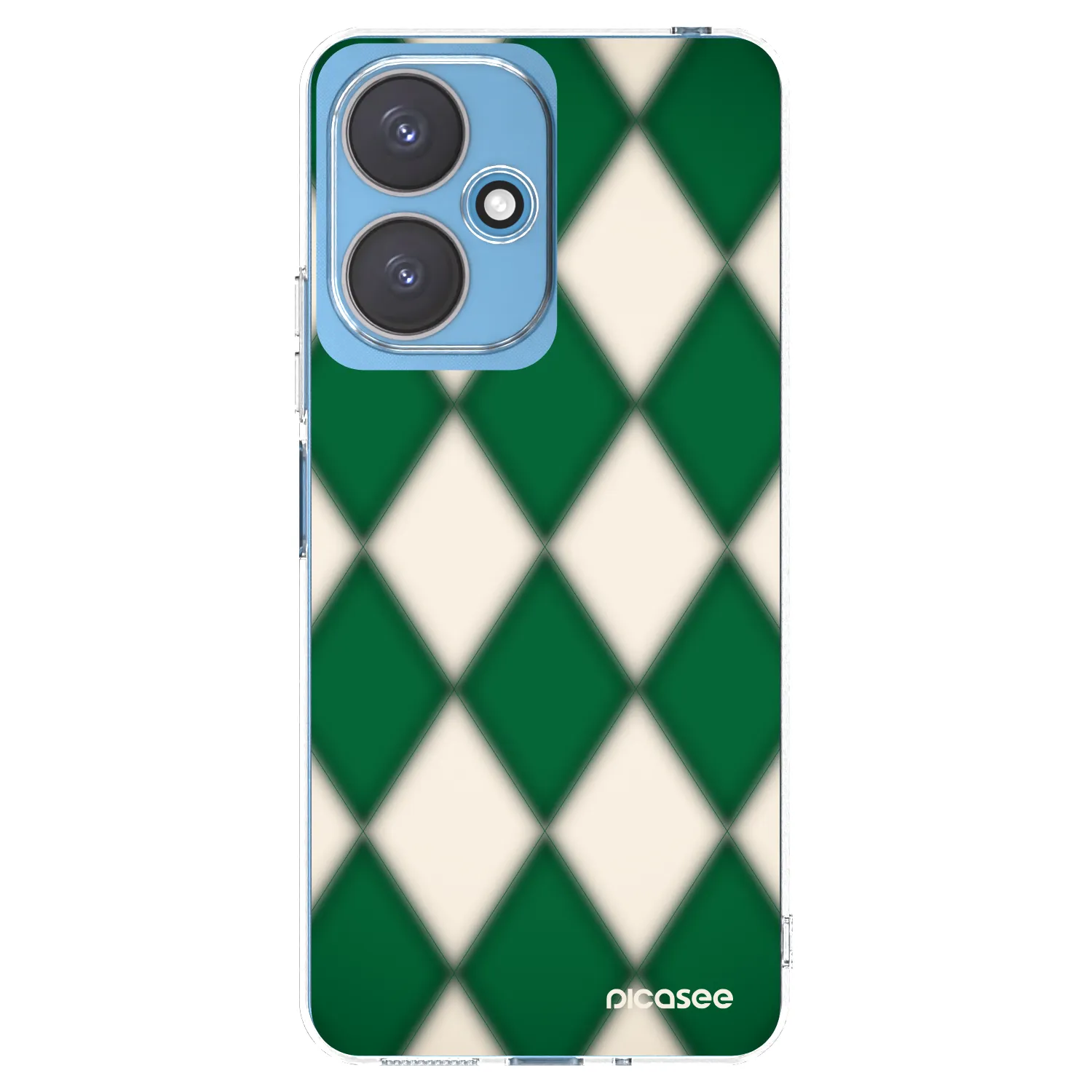 Picasee silikonska prozirna maskica za Xiaomi Redmi 13C 5G - Emerald Diamond