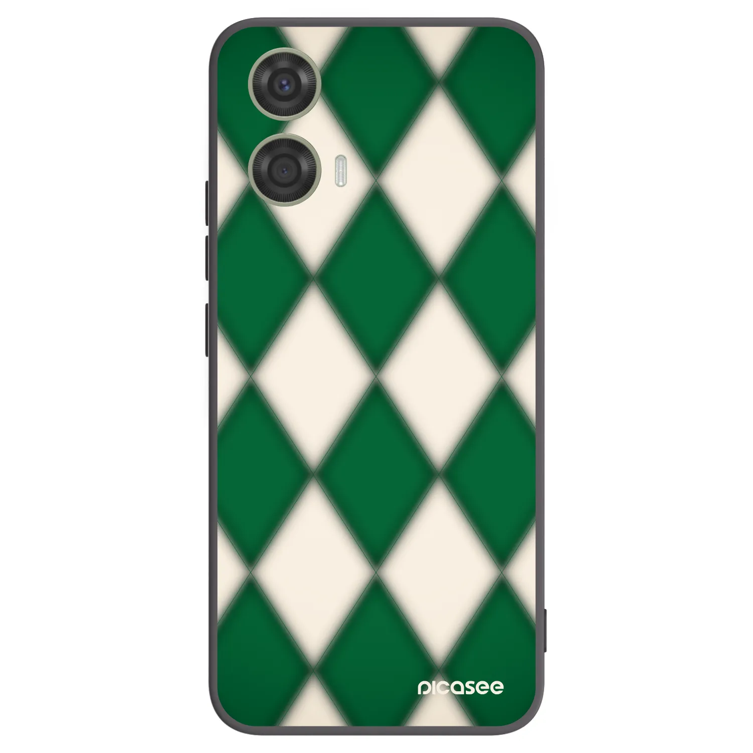Picasee crna silikonska maskica za Motorola Moto G24 - Emerald Diamond
