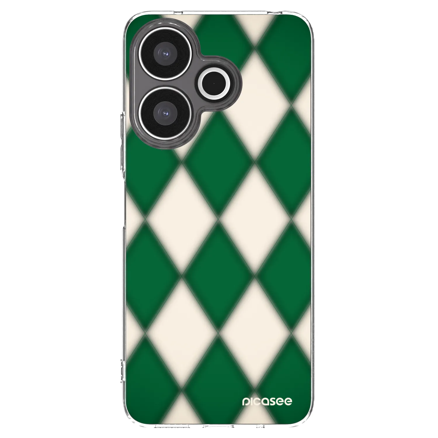 Picasee silikonska prozirna maskica za Xiaomi Redmi 13 4G - Emerald Diamond