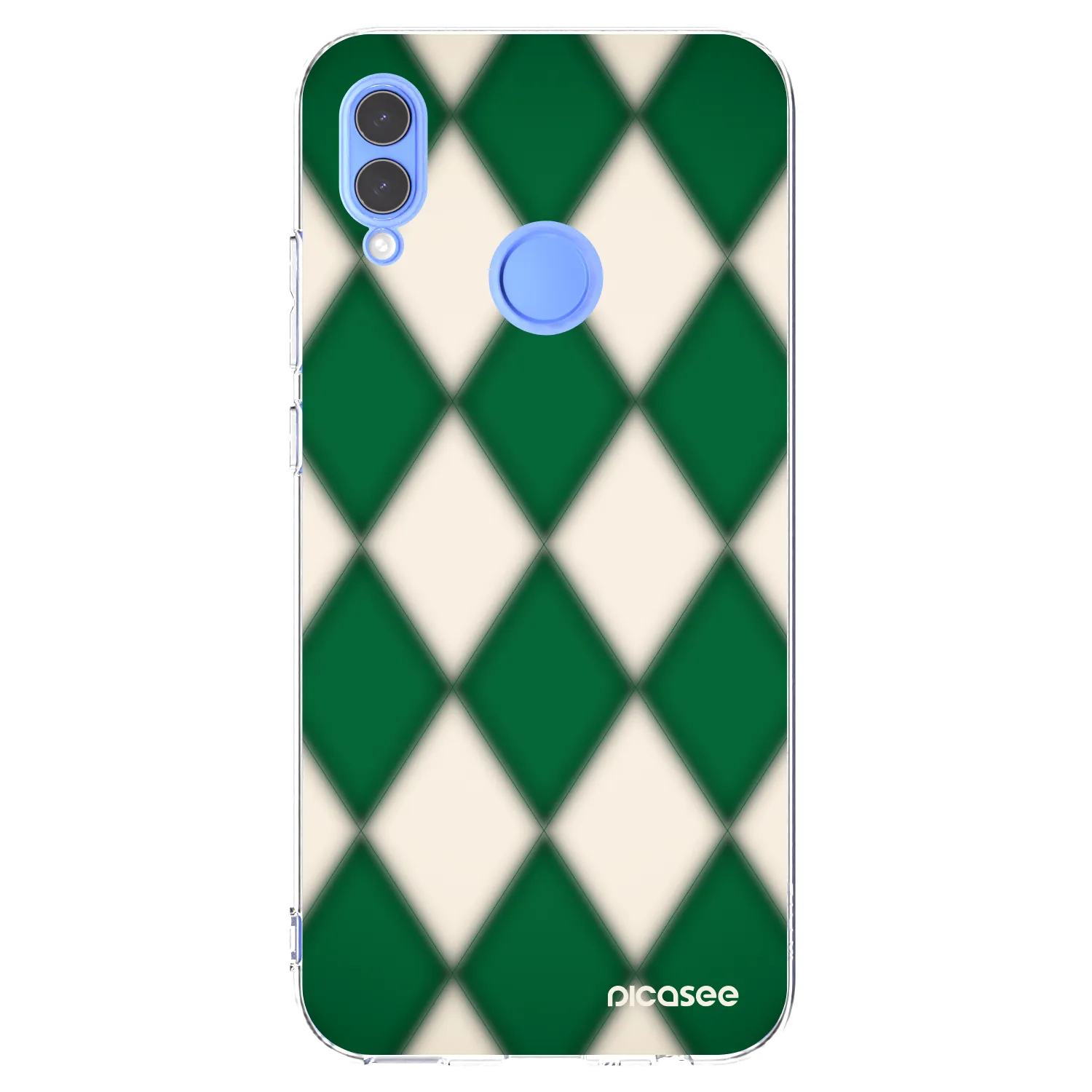 Picasee silikonska prozirna maskica za Honor 10 Lite - Emerald Diamond