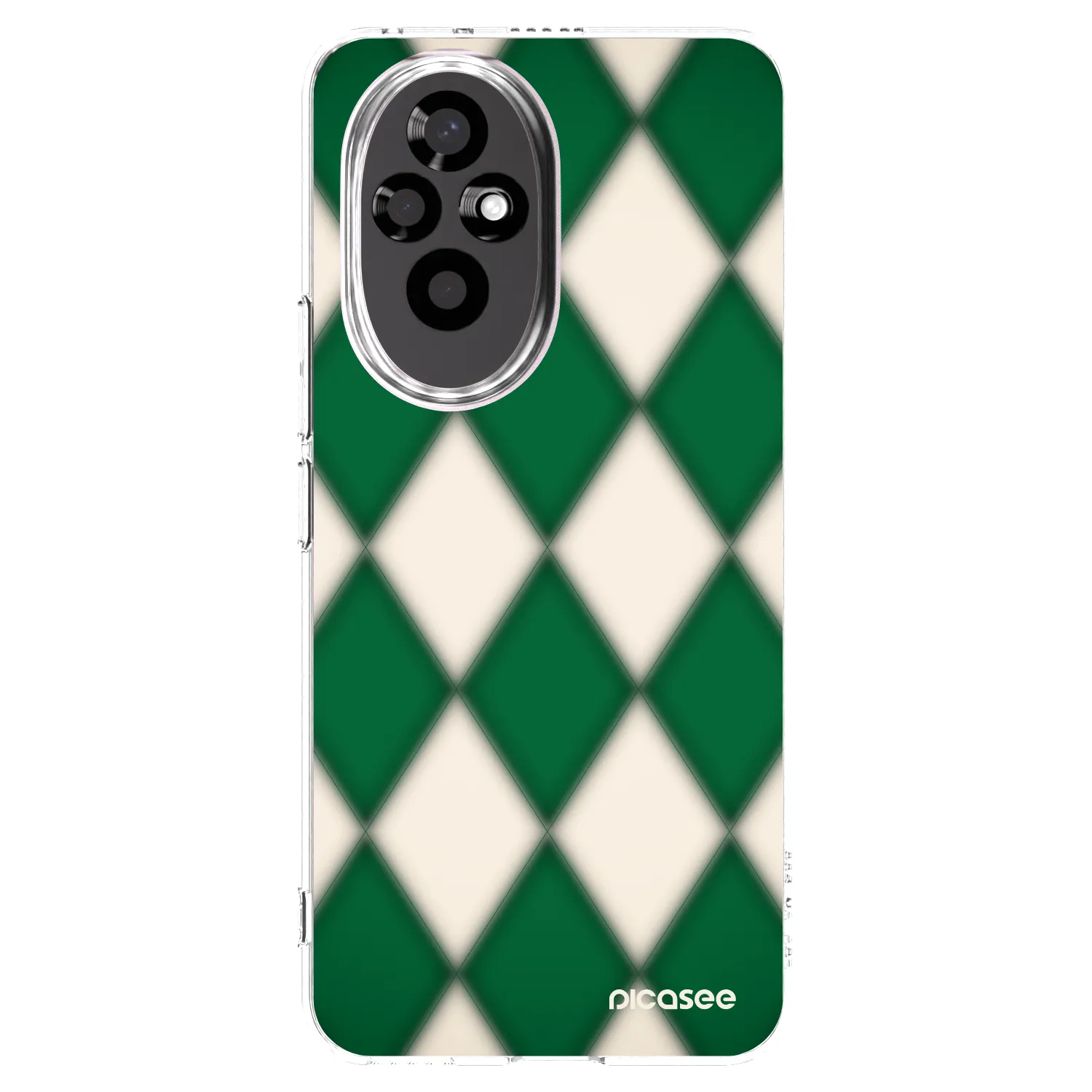 Picasee silikonska prozirna maskica za Honor 200 5G - Emerald Diamond
