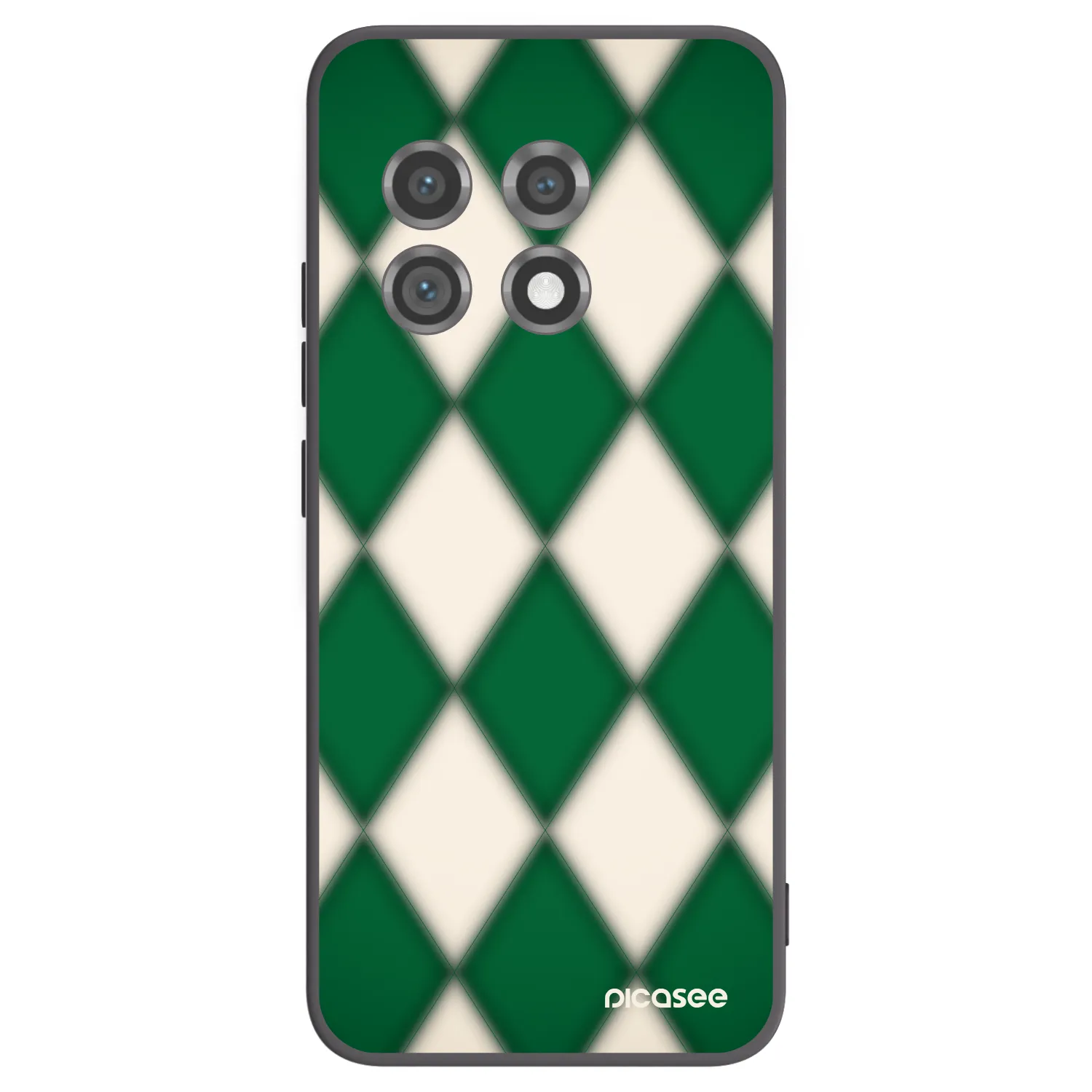 Picasee crna silikonska maskica za OnePlus 11 5G - Emerald Diamond