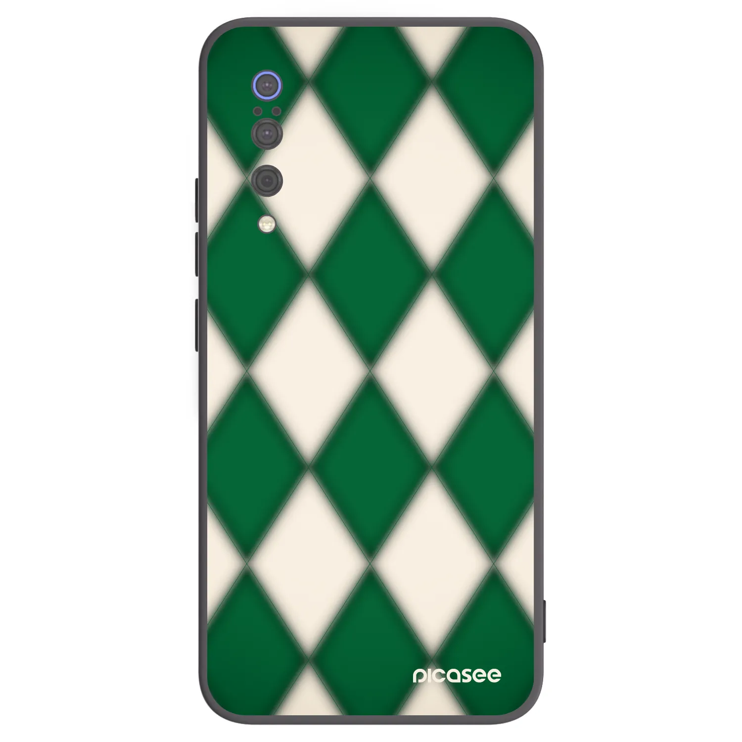 Picasee crna silikonska maskica za Xiaomi Mi 9 - Emerald Diamond