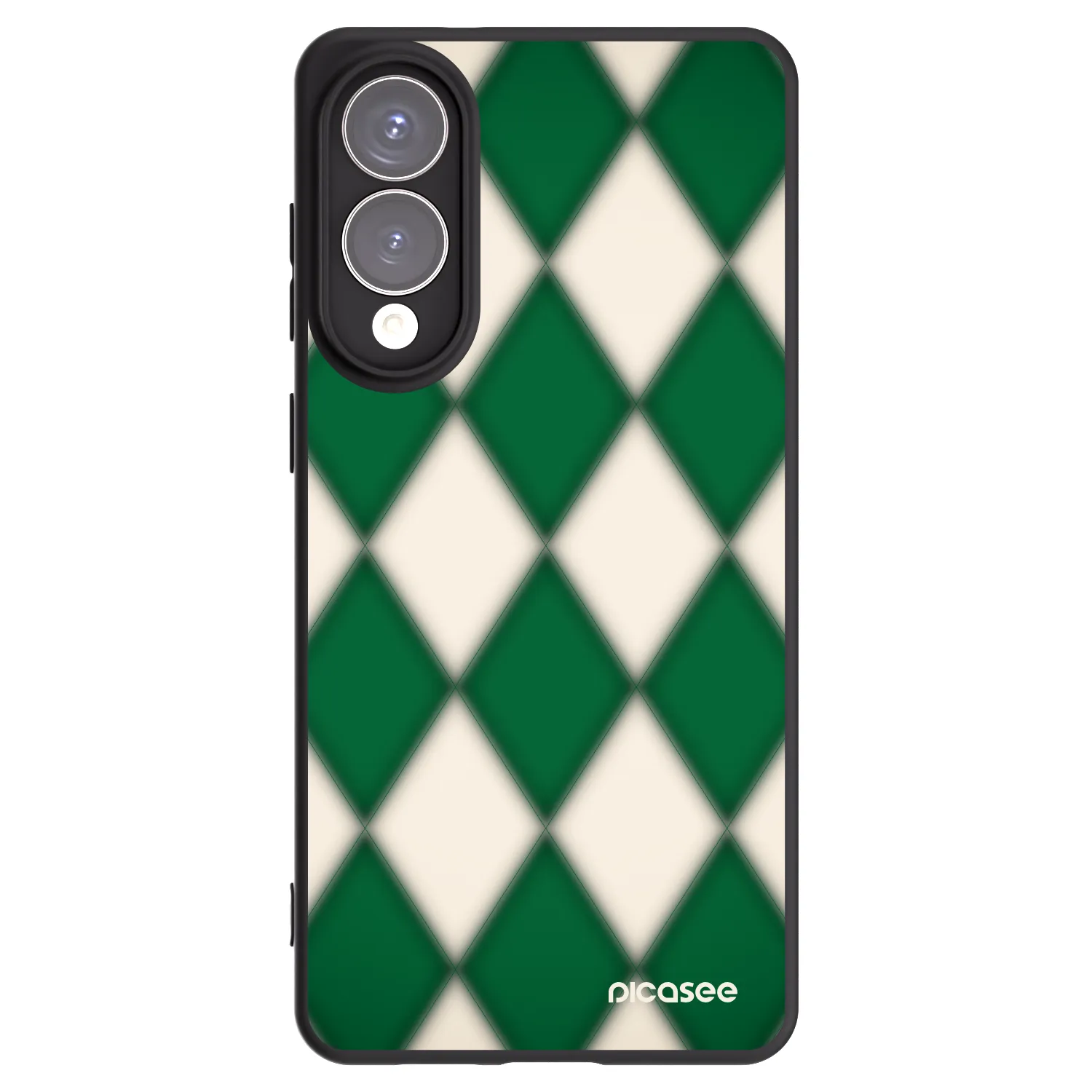 Picasee crna silikonska maskica za Samsung Galaxy S25 Edge 5G - Emerald Diamond