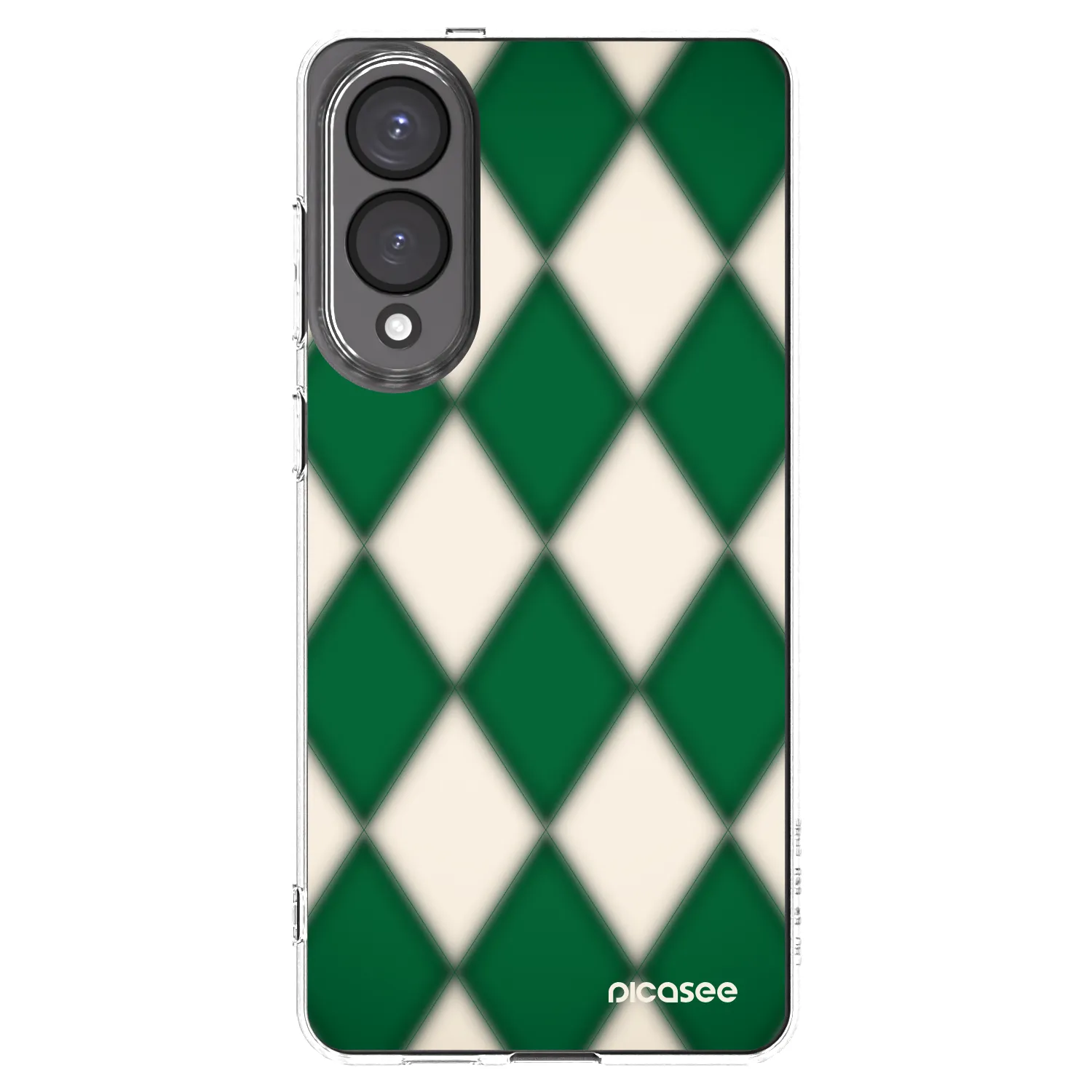 Picasee silikonska prozirna maskica za Samsung Galaxy S25 Edge 5G - Emerald Diamond