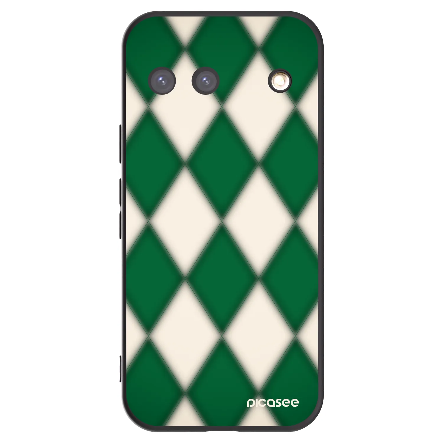 Picasee crna silikonska maskica za Google Pixel 9 - Emerald Diamond