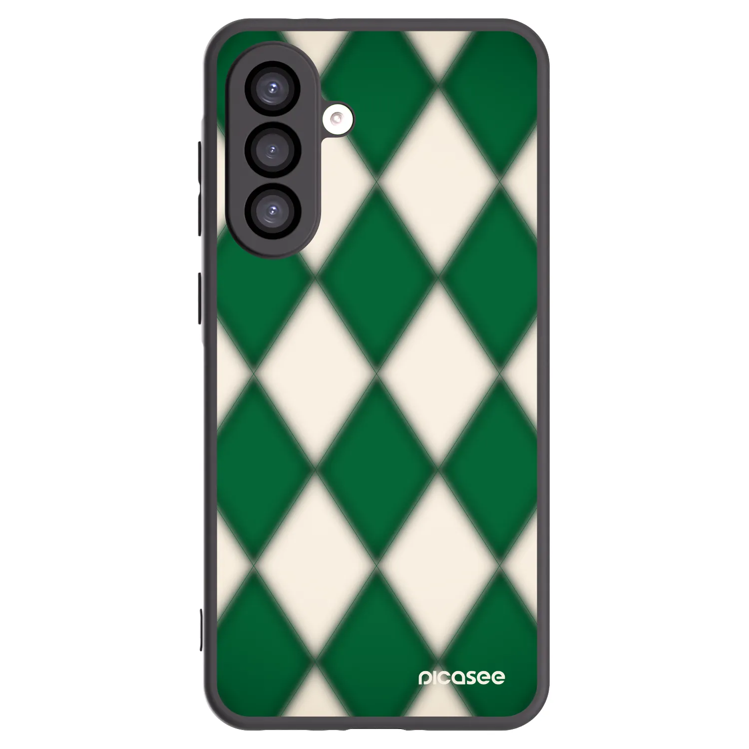 Picasee crna silikonska maskica za Samsung Galaxy A26 5G A266B - Emerald Diamond