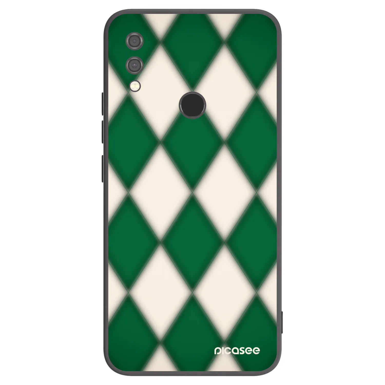 Picasee crna silikonska maskica za Xiaomi Redmi Note 7 - Emerald Diamond