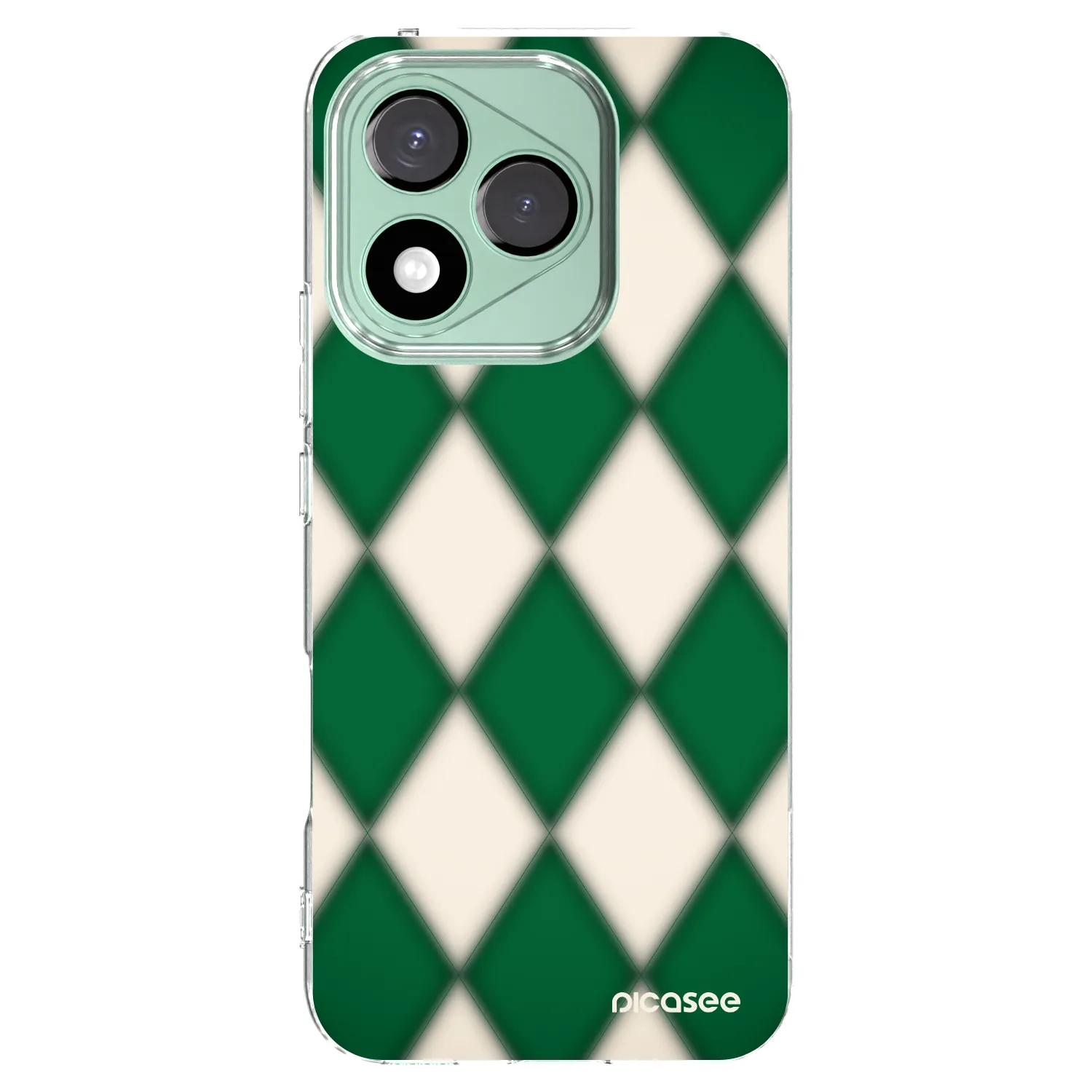 Picasee silikonska prozirna maskica za Honor 400 Lite 5G - Emerald Diamond