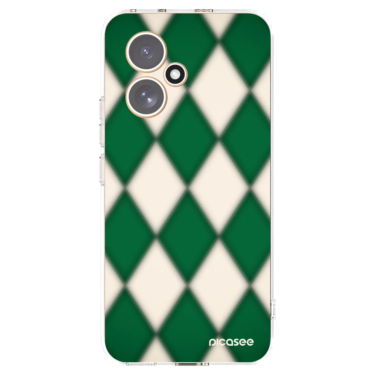 Picasee silikonska prozirna maskica za Honor 400 5G - Emerald Diamond