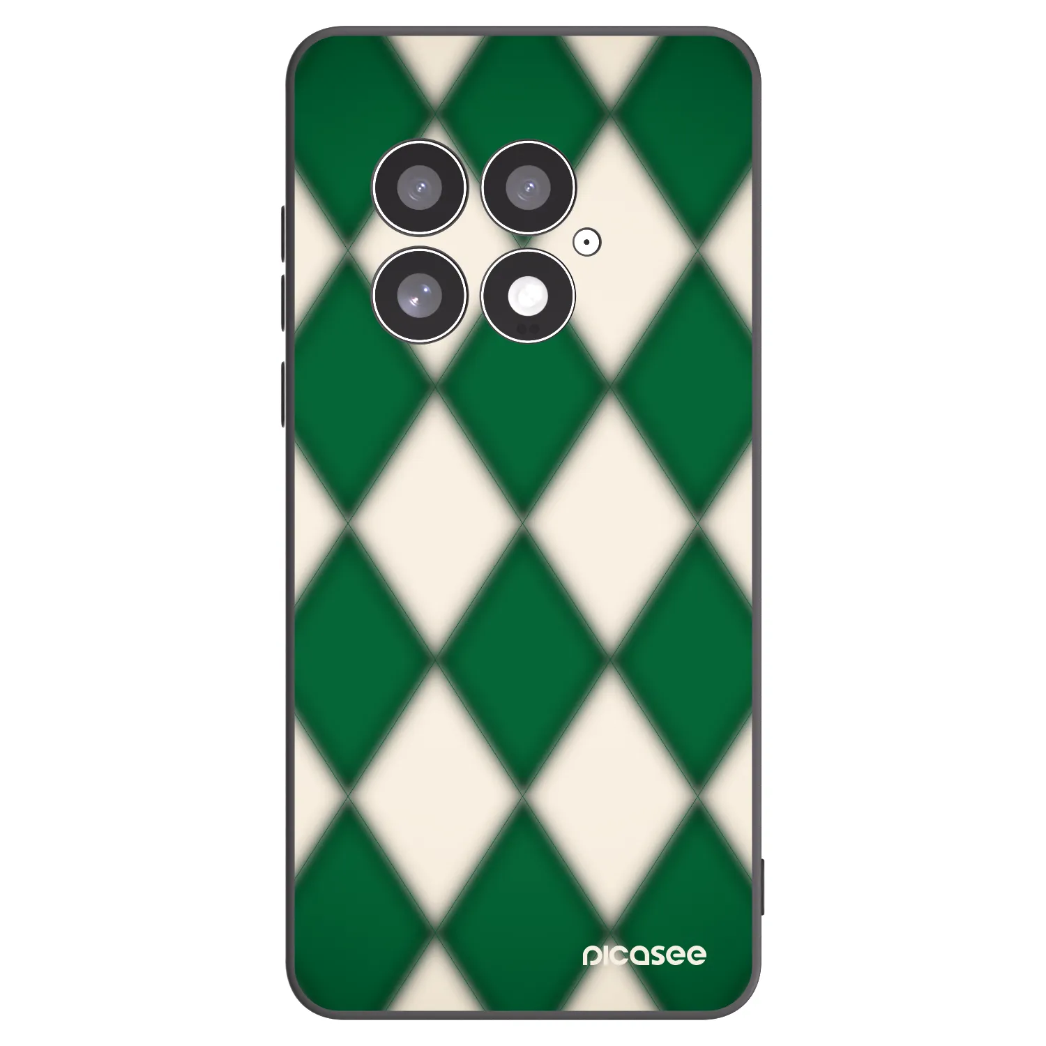 Picasee crna silikonska maskica za OnePlus 13 5G - Emerald Diamond