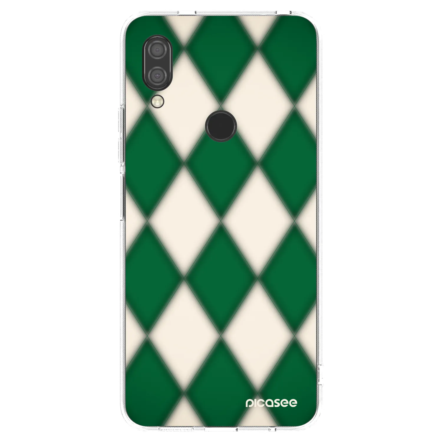 Picasee silikonska prozirna maskica za Xiaomi Redmi 7 - Emerald Diamond