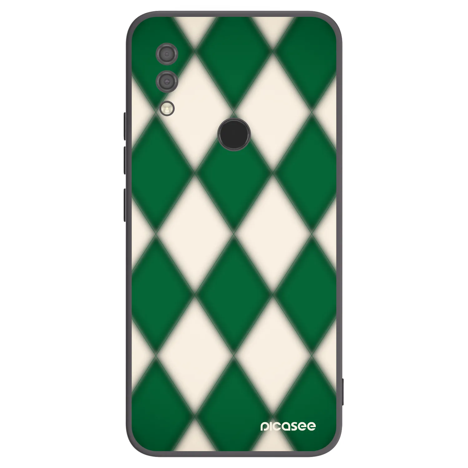Picasee crna silikonska maskica za Xiaomi Redmi 7 - Emerald Diamond