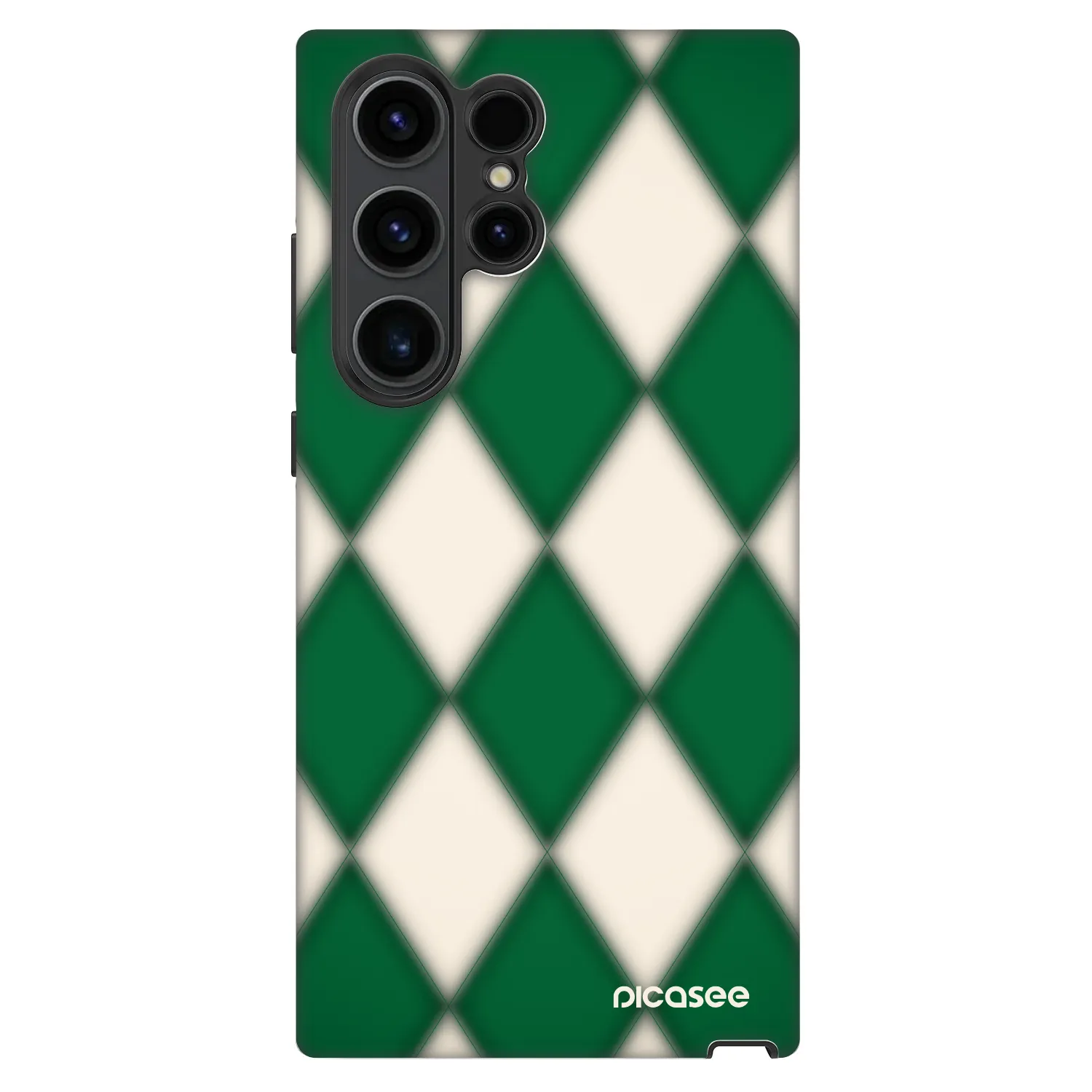 Picasee Fashion Case za Samsung Galaxy S23 Ultra 5G - Emerald Diamond