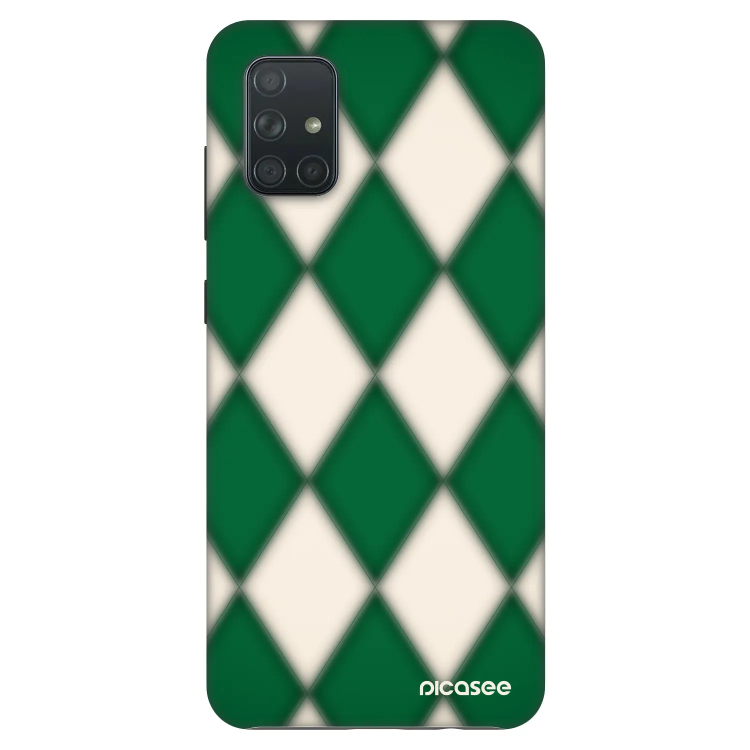 Picasee Fashion Case za Samsung Galaxy A71 A715F - Emerald Diamond