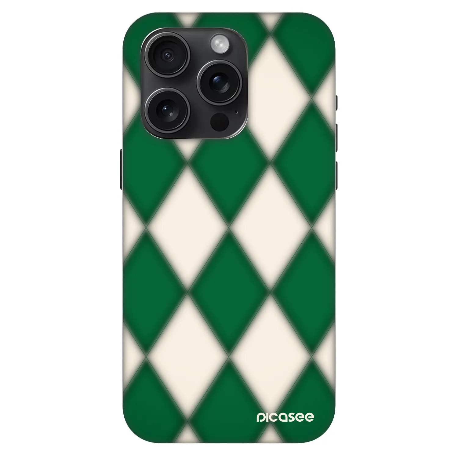 Picasee Fashion Case MagSafe za Apple iPhone 15 Pro - Emerald Diamond