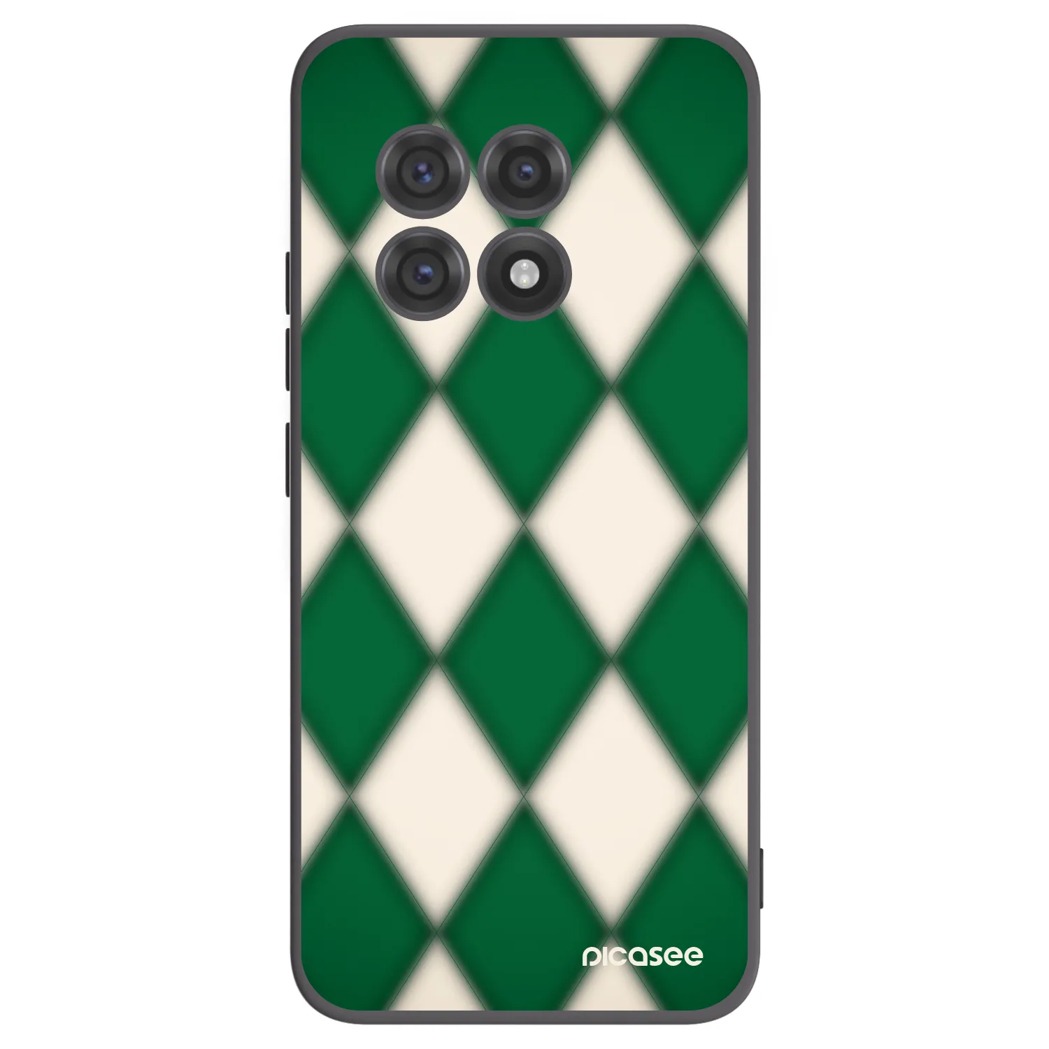 Picasee crna silikonska maskica za OnePlus 13R 5G - Emerald Diamond