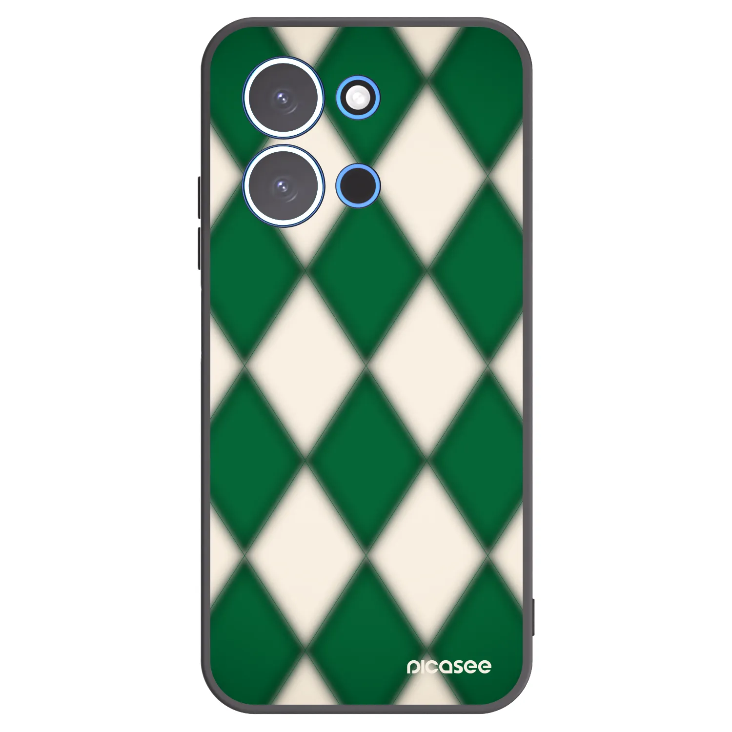 Picasee crna silikonska maskica za Xiaomi Redmi 15C 4G - Emerald Diamond