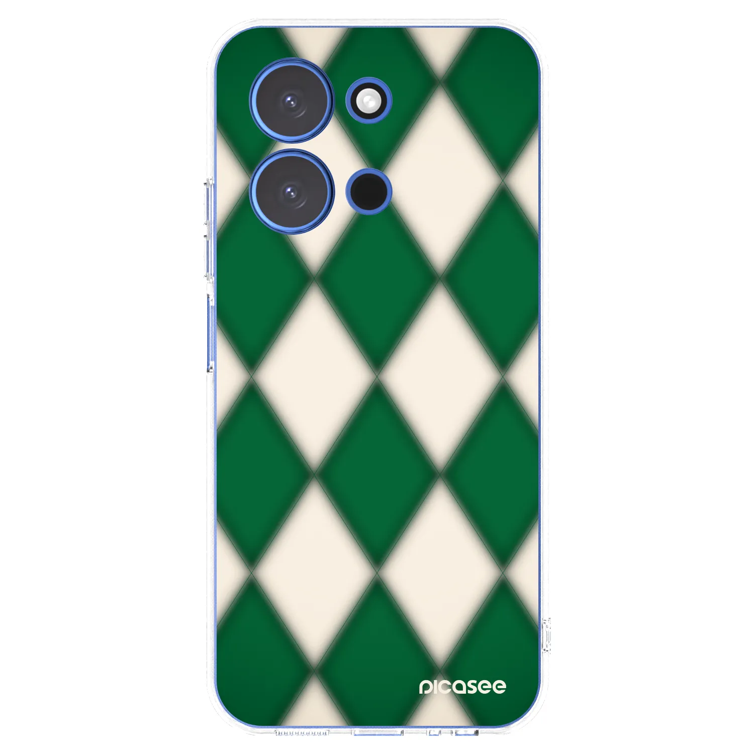 Picasee silikonska prozirna maskica za Xiaomi Redmi 15C 4G - Emerald Diamond