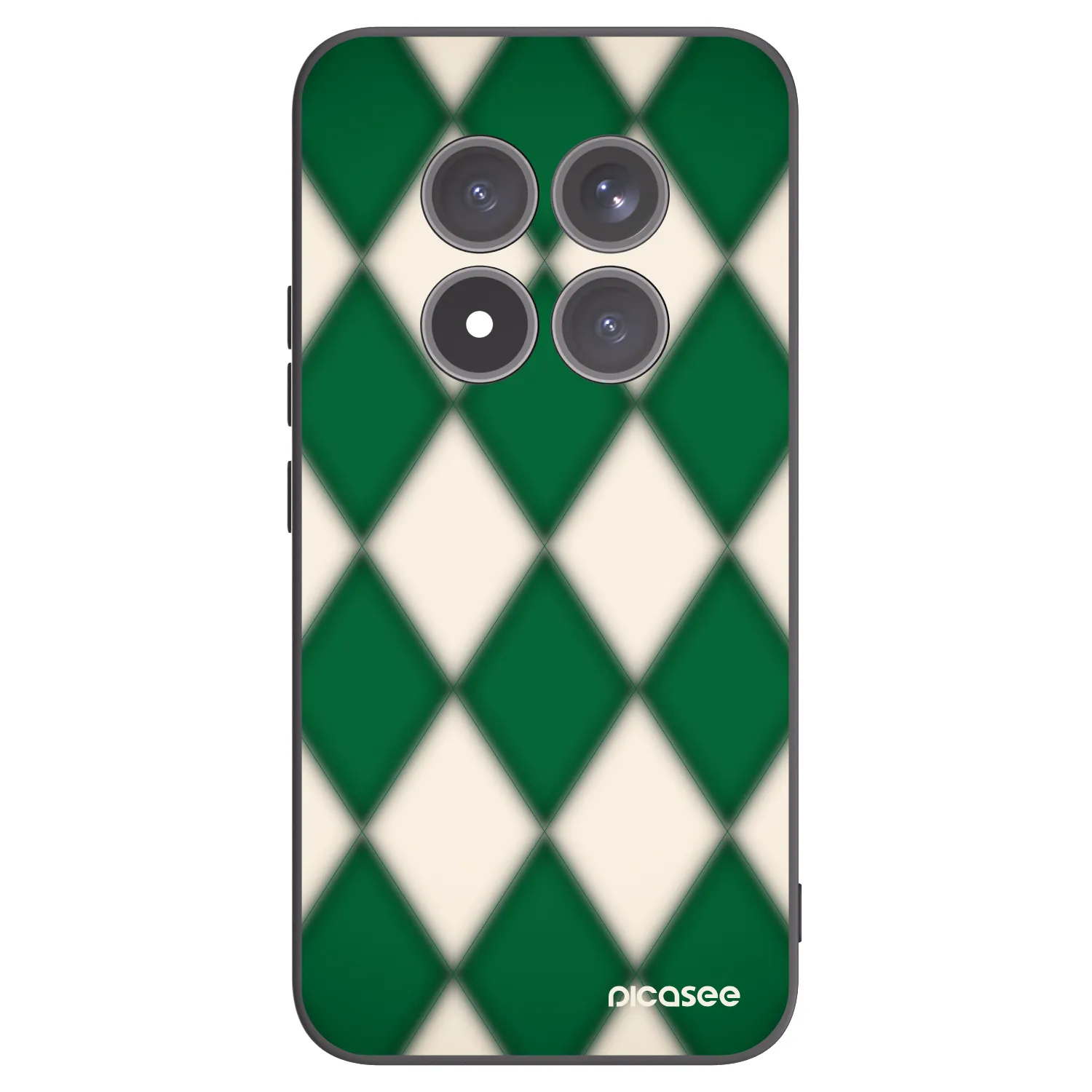 Picasee crna silikonska maskica za Xiaomi Redmi Note 15 Pro+ - Emerald Diamond