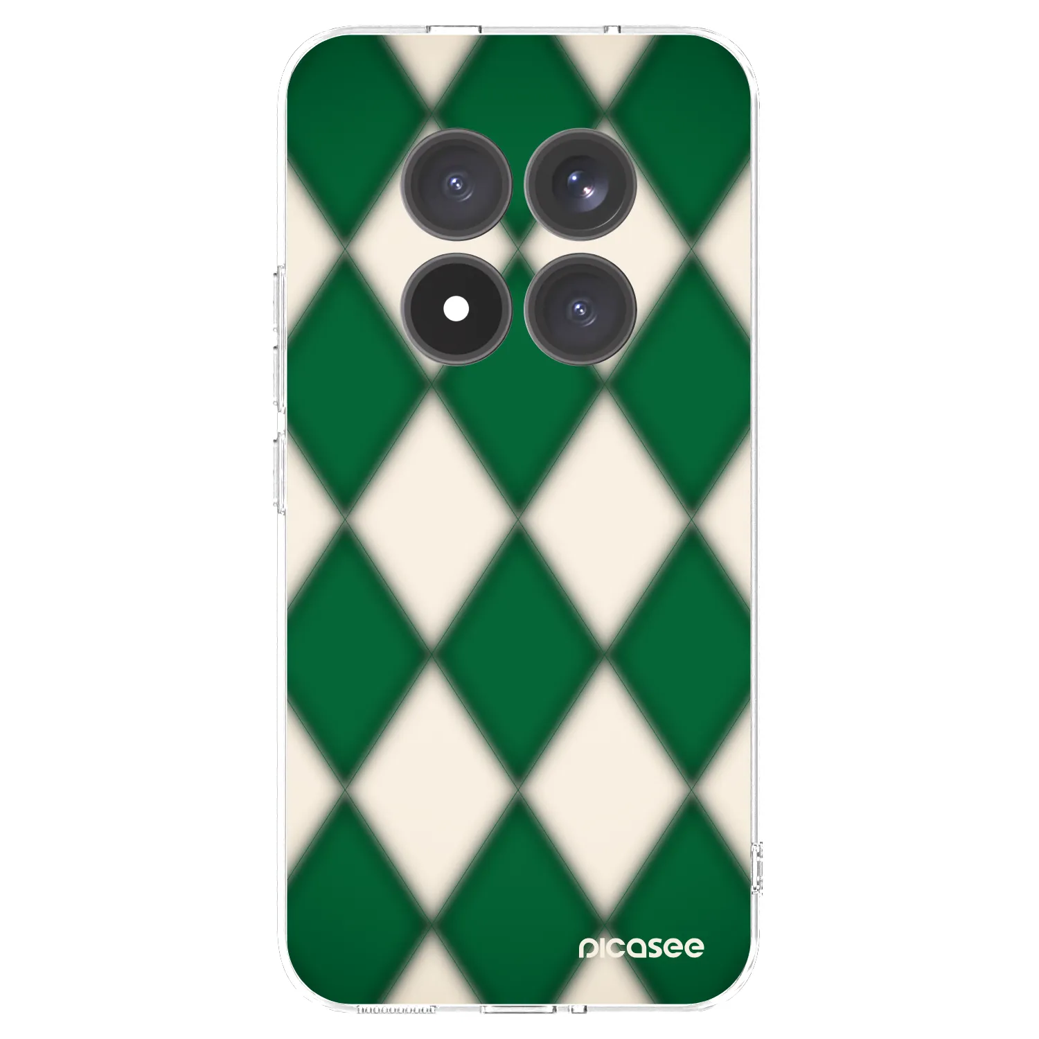 Picasee silikonska prozirna maskica za Xiaomi Redmi Note 15 Pro+ - Emerald Diamond