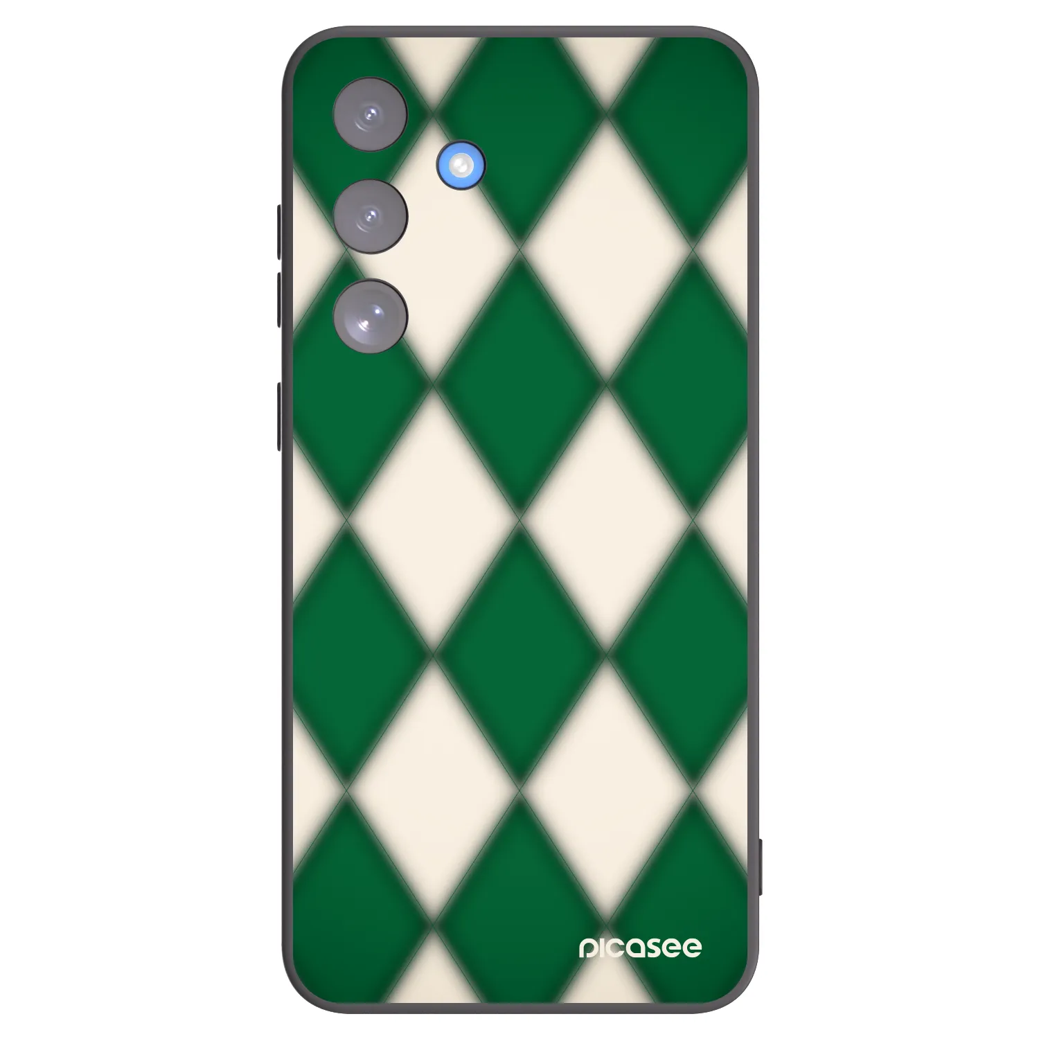 Picasee crna silikonska maskica za Samsung Galaxy S25 FE 5G - Emerald Diamond