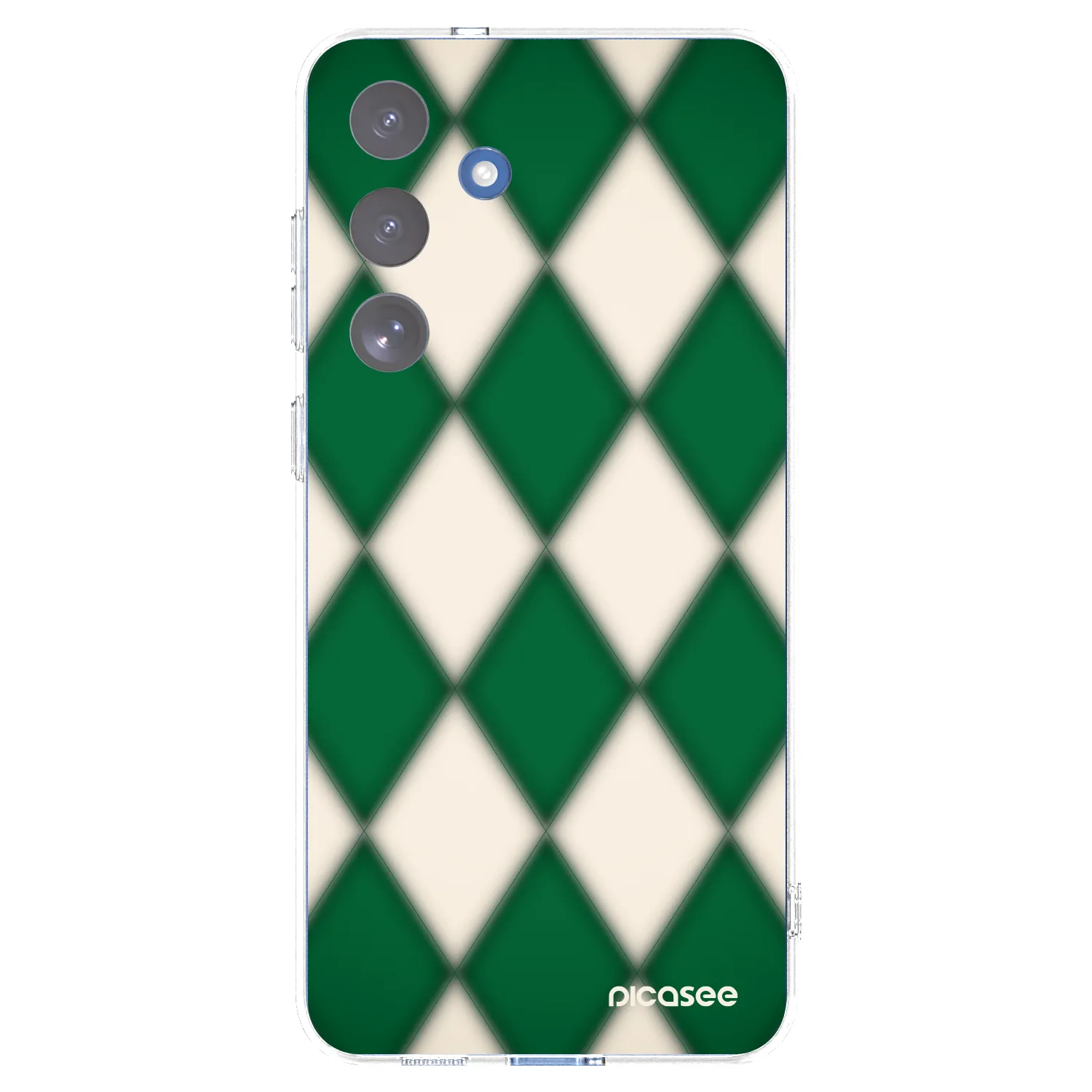 Picasee silikonska prozirna maskica za Samsung Galaxy S25 FE 5G - Emerald Diamond