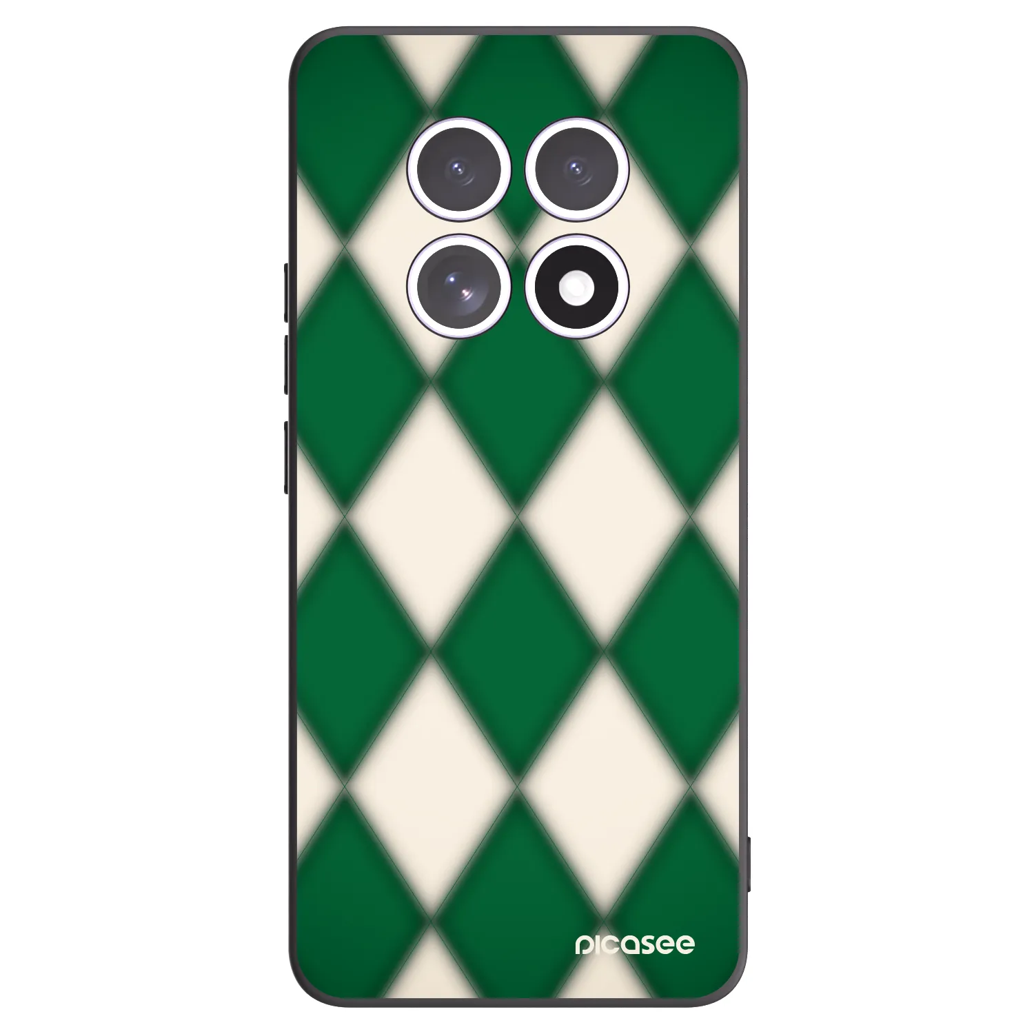 Picasee crna silikonska maskica za Xiaomi Redmi Note 15 - Emerald Diamond