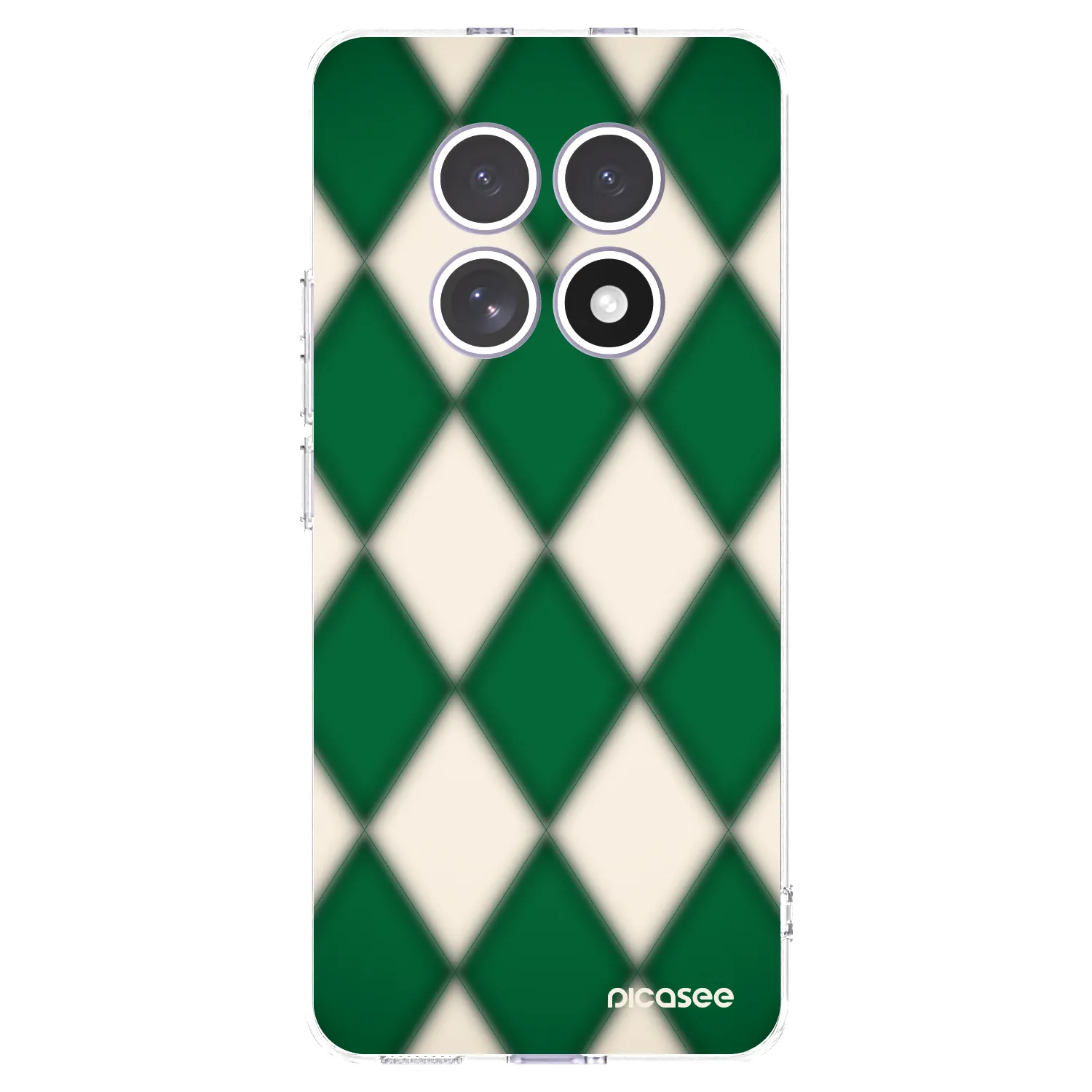 Picasee silikonska prozirna maskica za Xiaomi Redmi Note 15 - Emerald Diamond