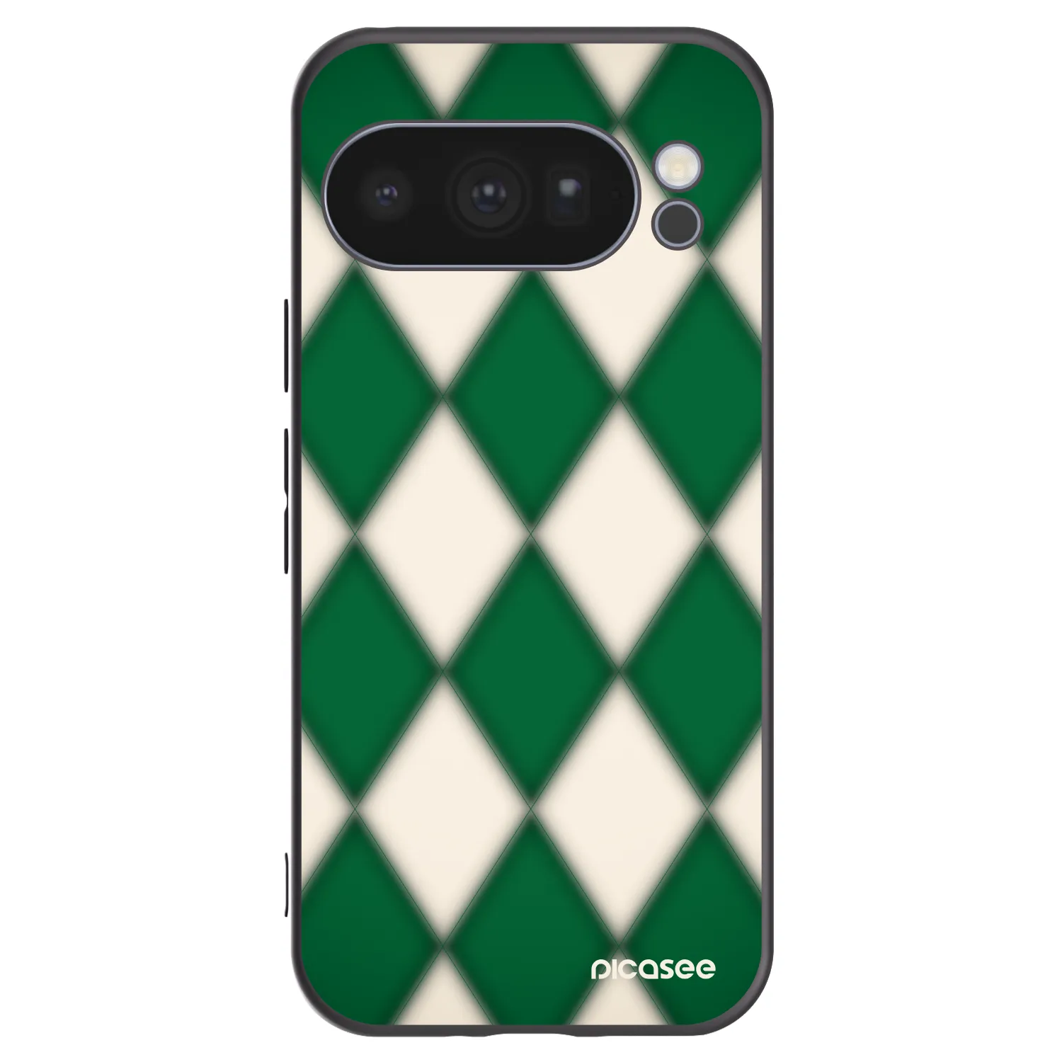 Picasee crna silikonska maskica za Google Pixel 10 Pro - Emerald Diamond