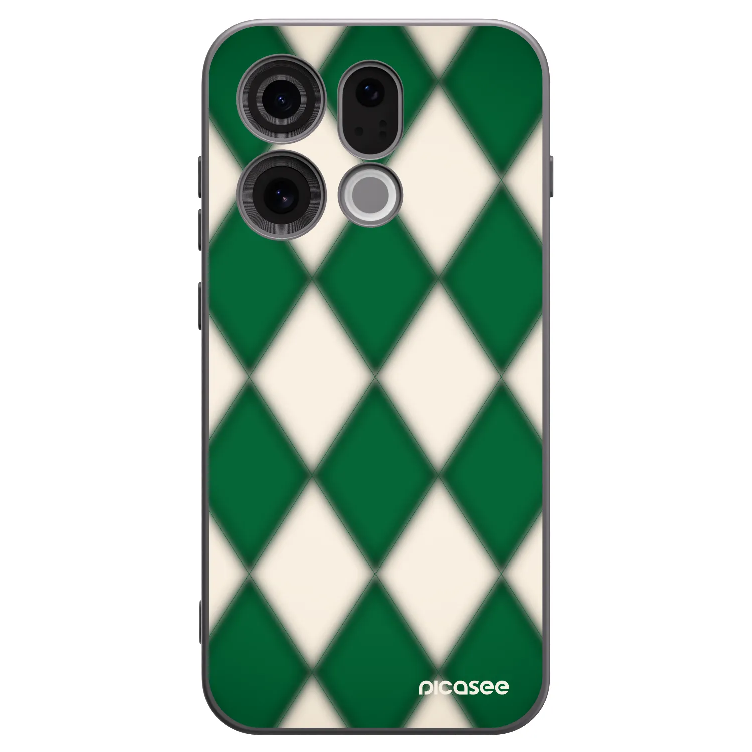 Picasee crna silikonska maskica za OPPO Find X9 - Emerald Diamond
