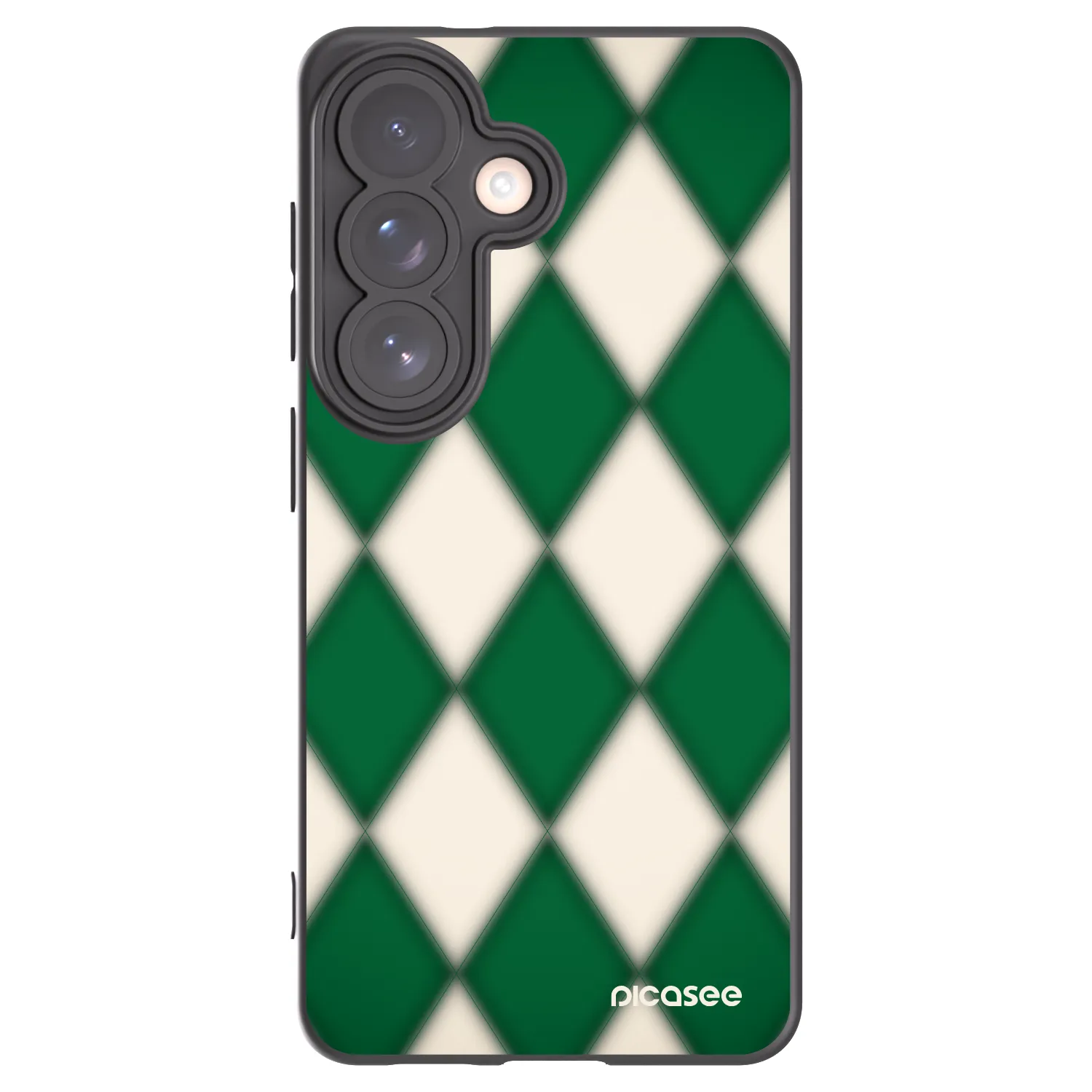 Picasee crna silikonska maskica za Samsung Galaxy S26 - Emerald Diamond