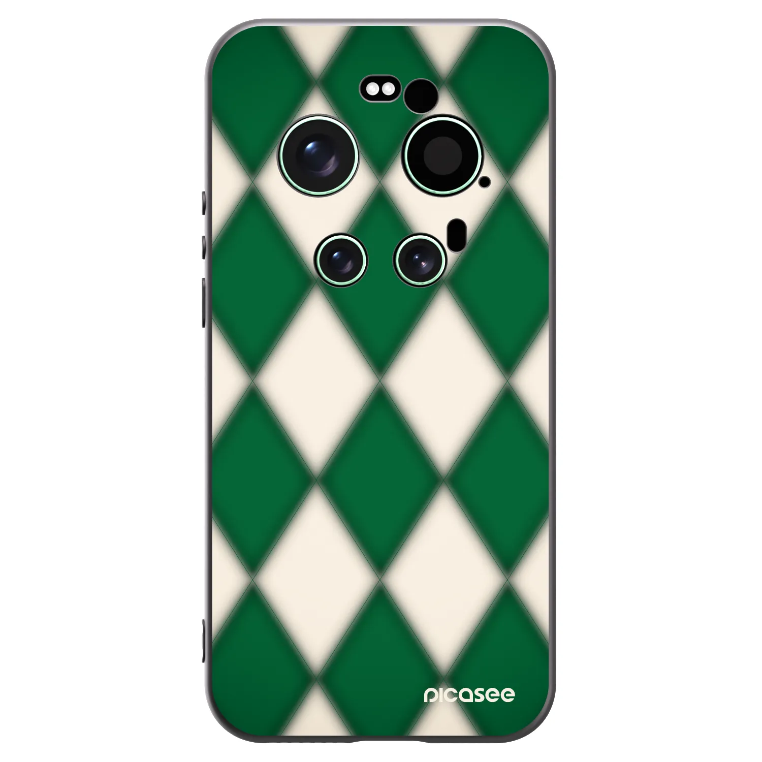 Picasee crna silikonska maskica za Xiaomi 17 Ultra - Emerald Diamond