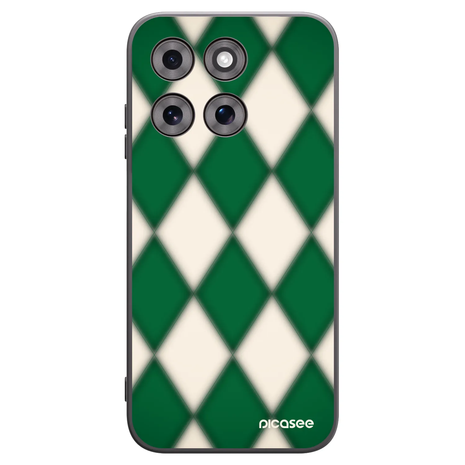 Picasee crna silikonska maskica za Motorola Moto G77 - Emerald Diamond