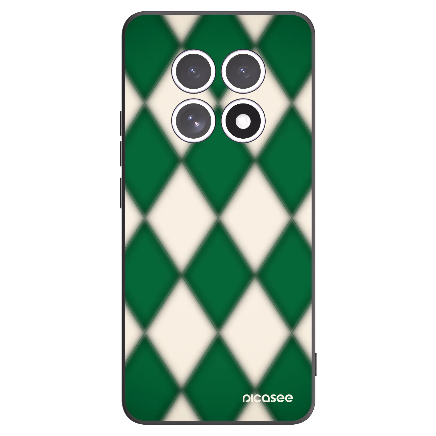 Picasee crna silikonska maskica za Xiaomi Redmi Note 15 5G - Emerald Diamond