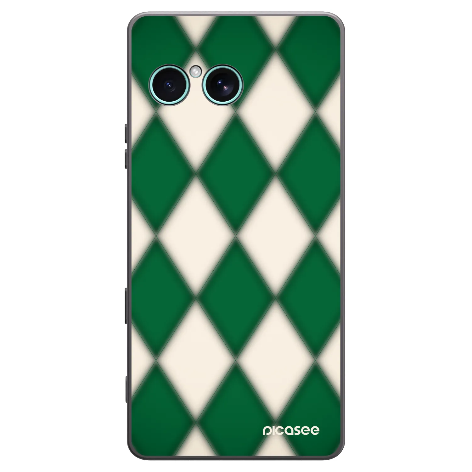 Picasee crna silikonska maskica za Sony Xperia 10 VII - Emerald Diamond