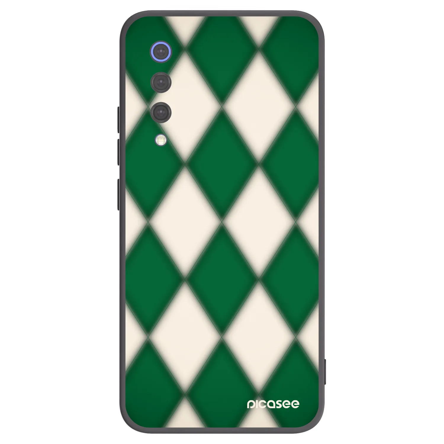 Picasee crna silikonska maskica za Xiaomi Mi 9 SE - Emerald Diamond